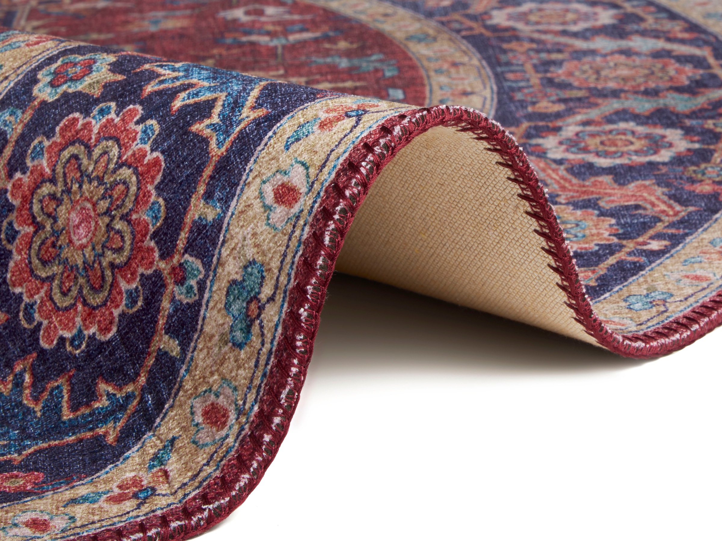 HANSE Home Teppich »Anthea« rund 5 mm Höhe Orientalisch, Orient, Vintage, Wohnzimmer, Schlafzimmer, Esszimmer