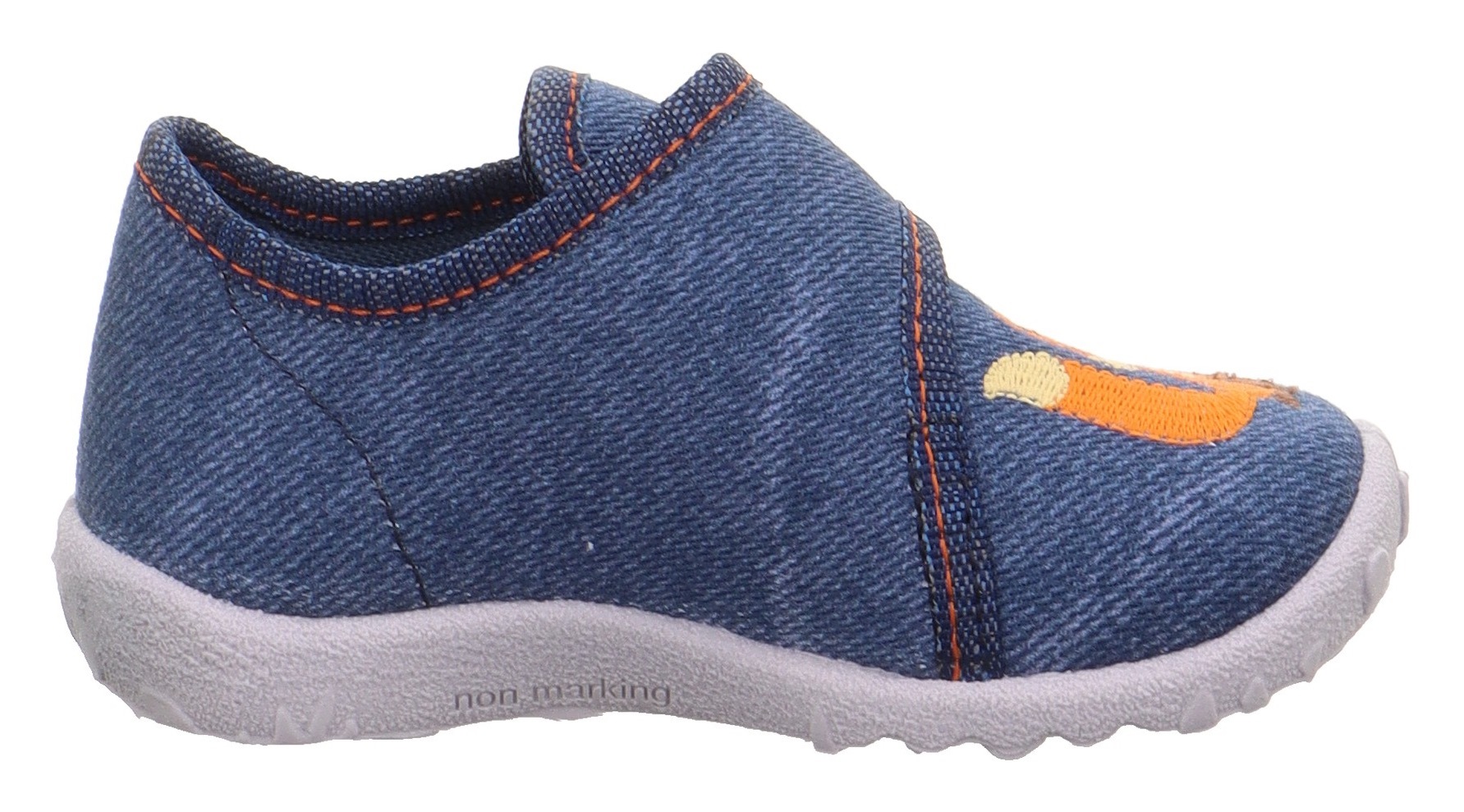 Superfit Hausschuh »SPOTTY WMS: Mittel«, Kindergartenschuh mit Klettverschluss, Größenschablone zum Download