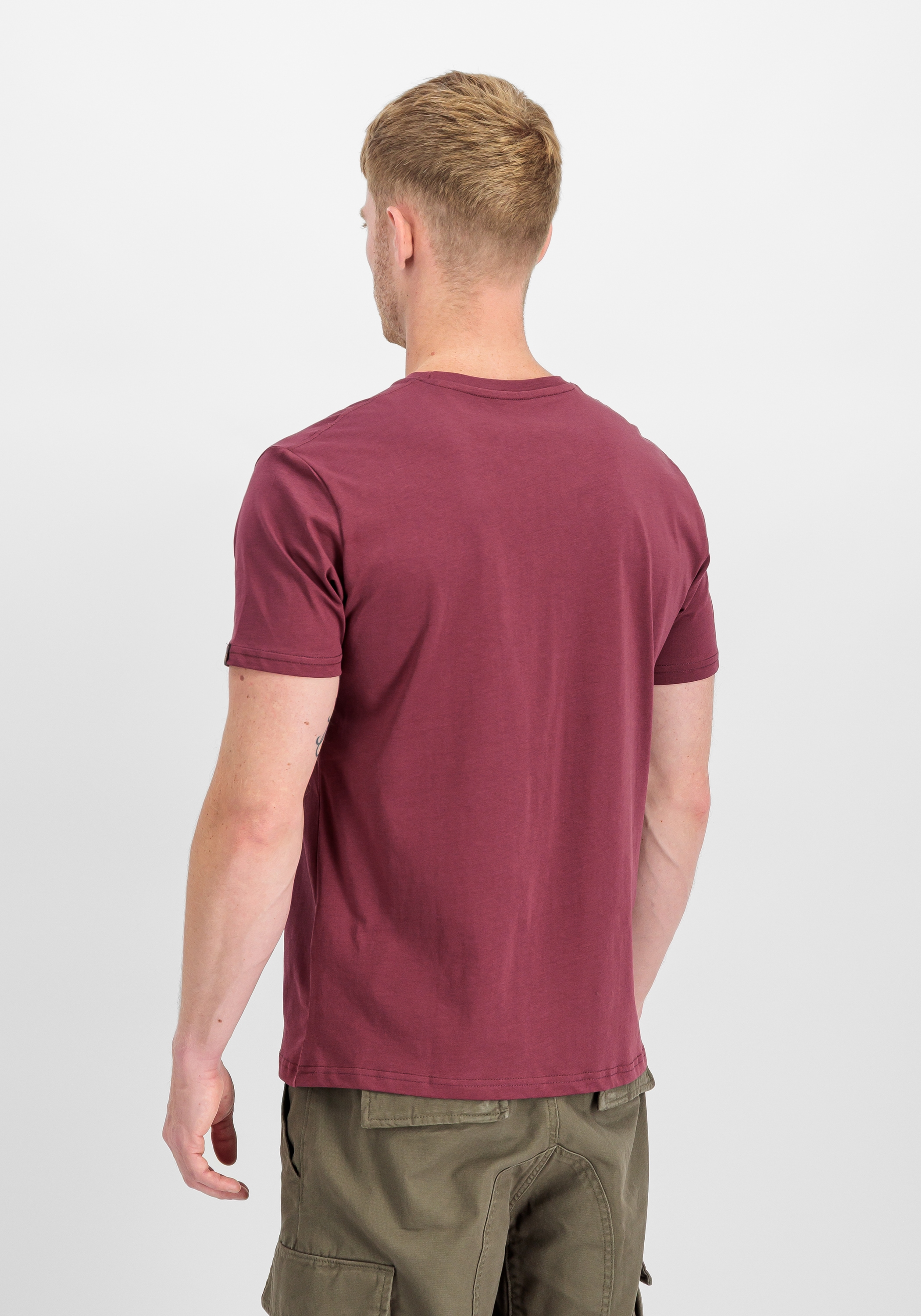 Alpha Industries T-Shirt »Alpha Industries Men - T-Shirts Basic T-Shirt SL«