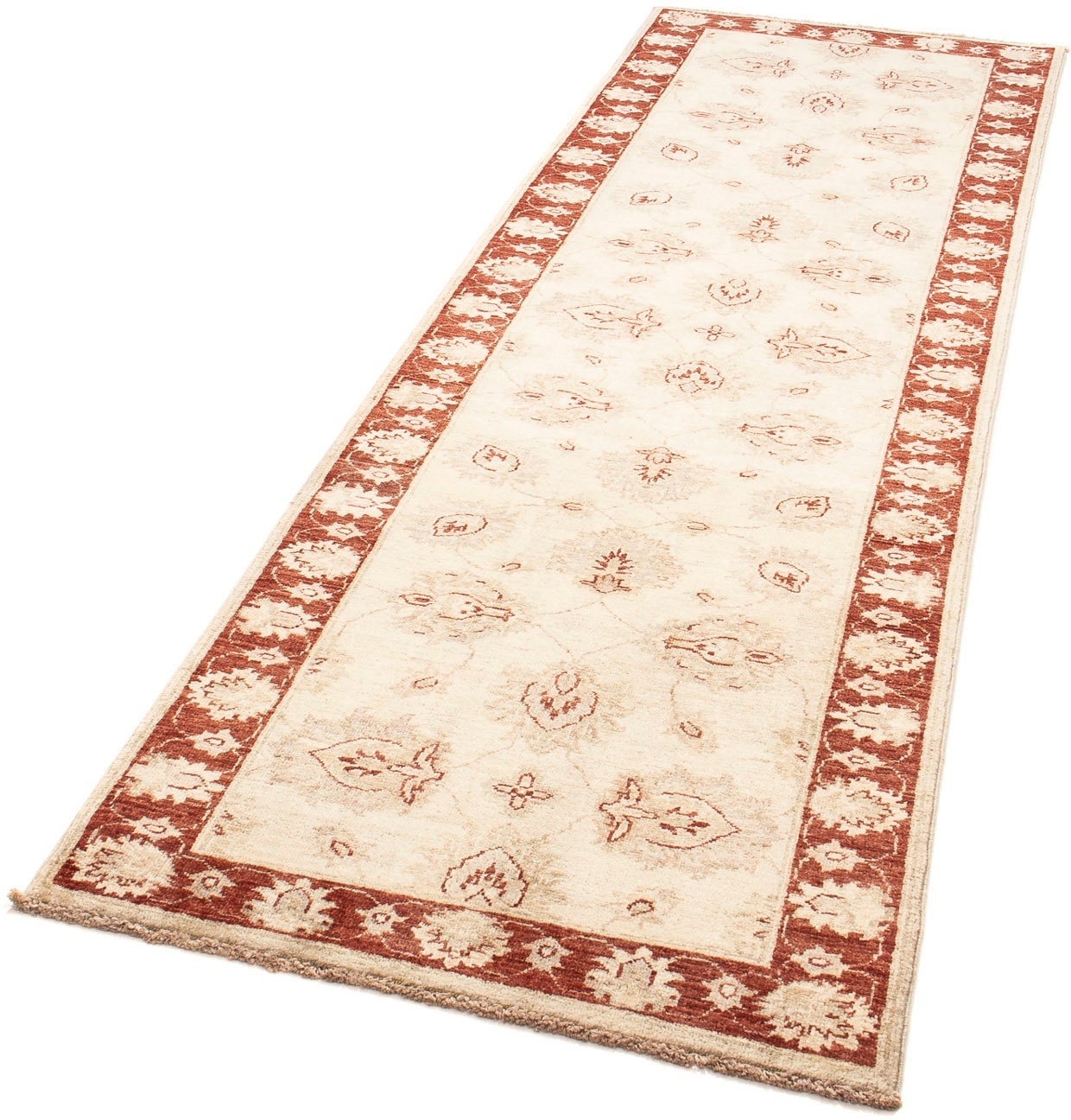 morgenland Orientteppich »Ziegler - 256 x 78 cm - beige«, rechteckig, 6 mm günstig online kaufen