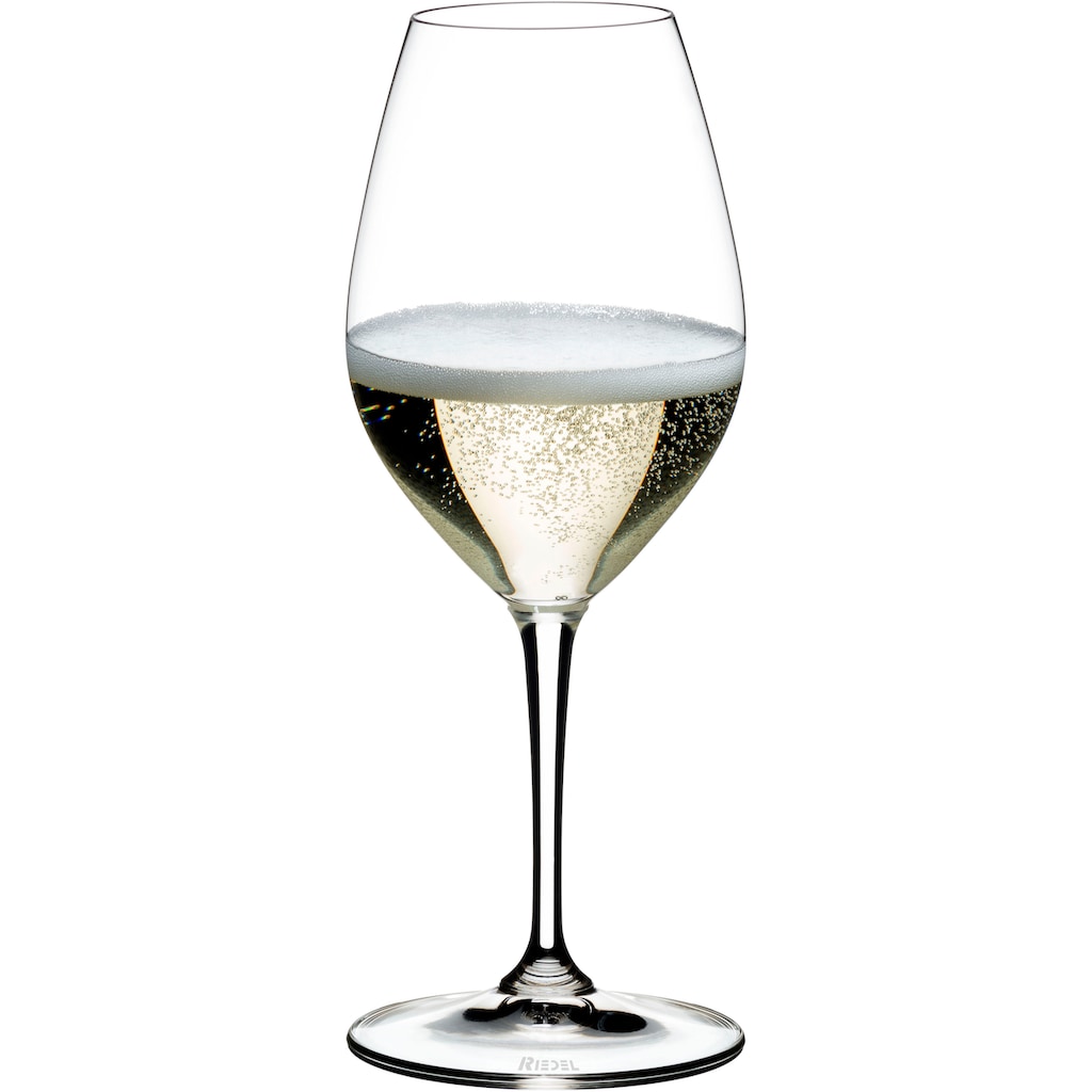 RIEDEL THE WINE GLASS COMPANY Champagnerglas »Vinum«, (Set, 2 tlg., CHAMPAGNER WEIN GLAS), Made in Germany, 445 ml, 2-teilig