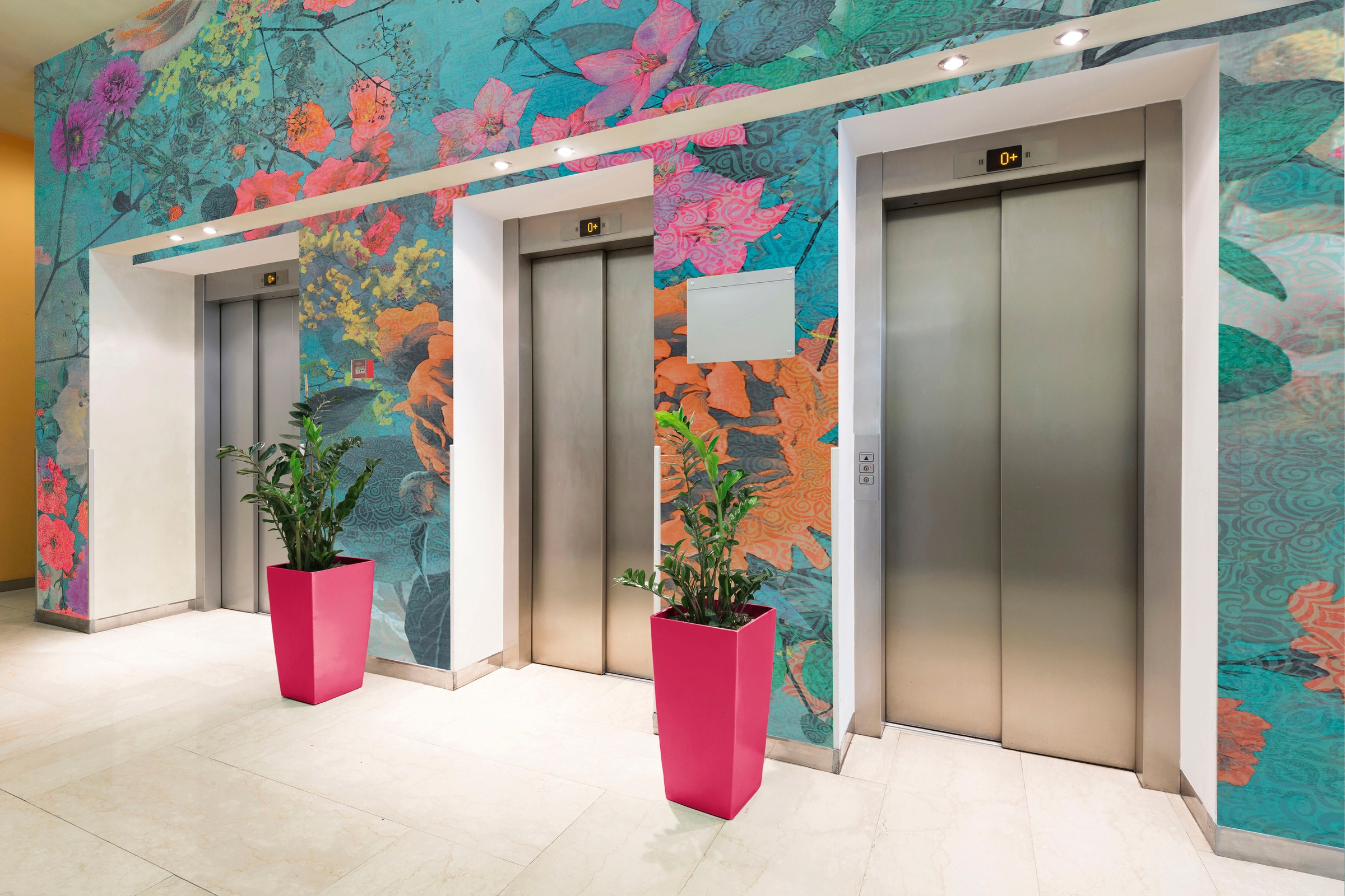 Architects Paper Fototapete »Atelier 47 Colour Plants 2« floral glatt Vlies günstig online kaufen