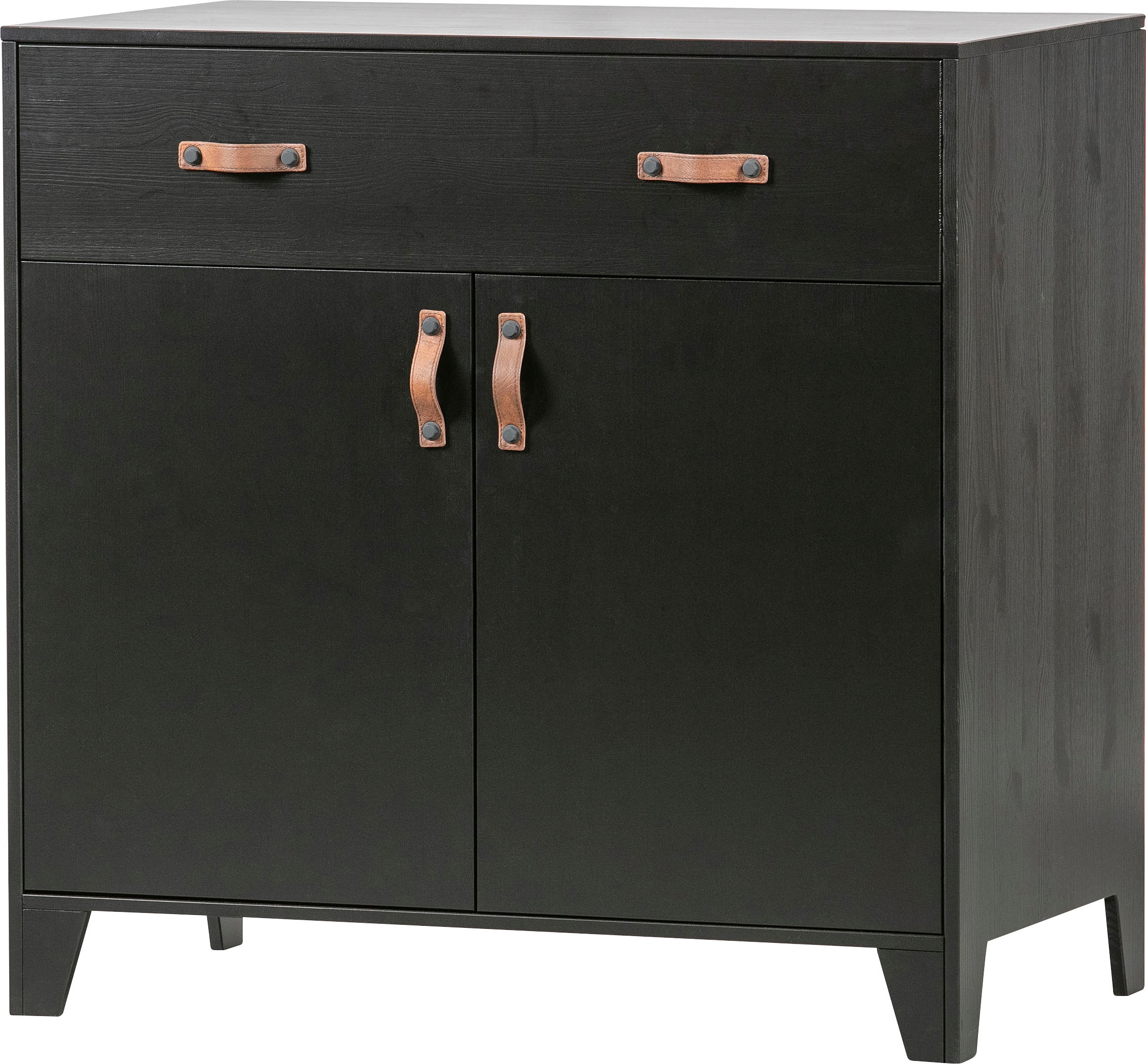 WOOOD Kommode »Dian«, aus Schwarzkiefer, Breite 94 cm x Höhe 93 cm