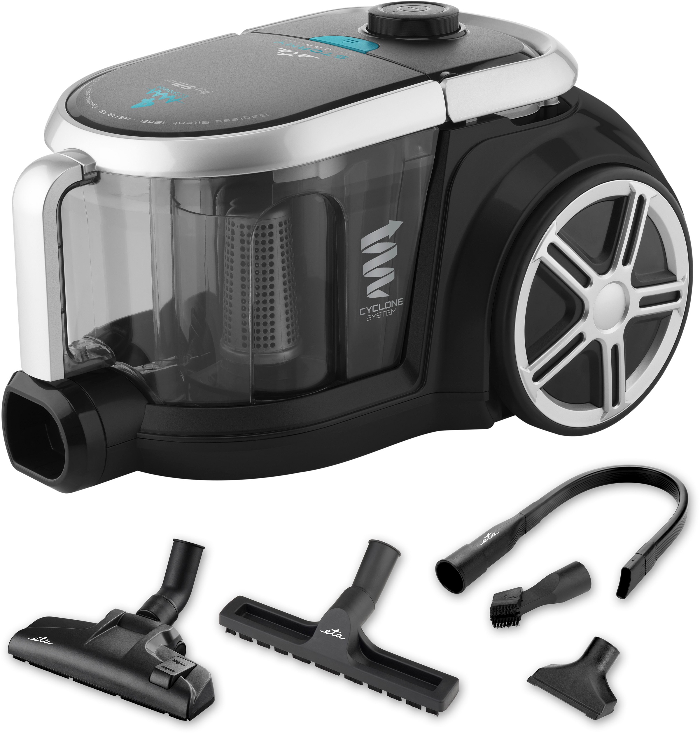 eta Bodenstaubsauger »Stormy Car«, 800 W, beutellos