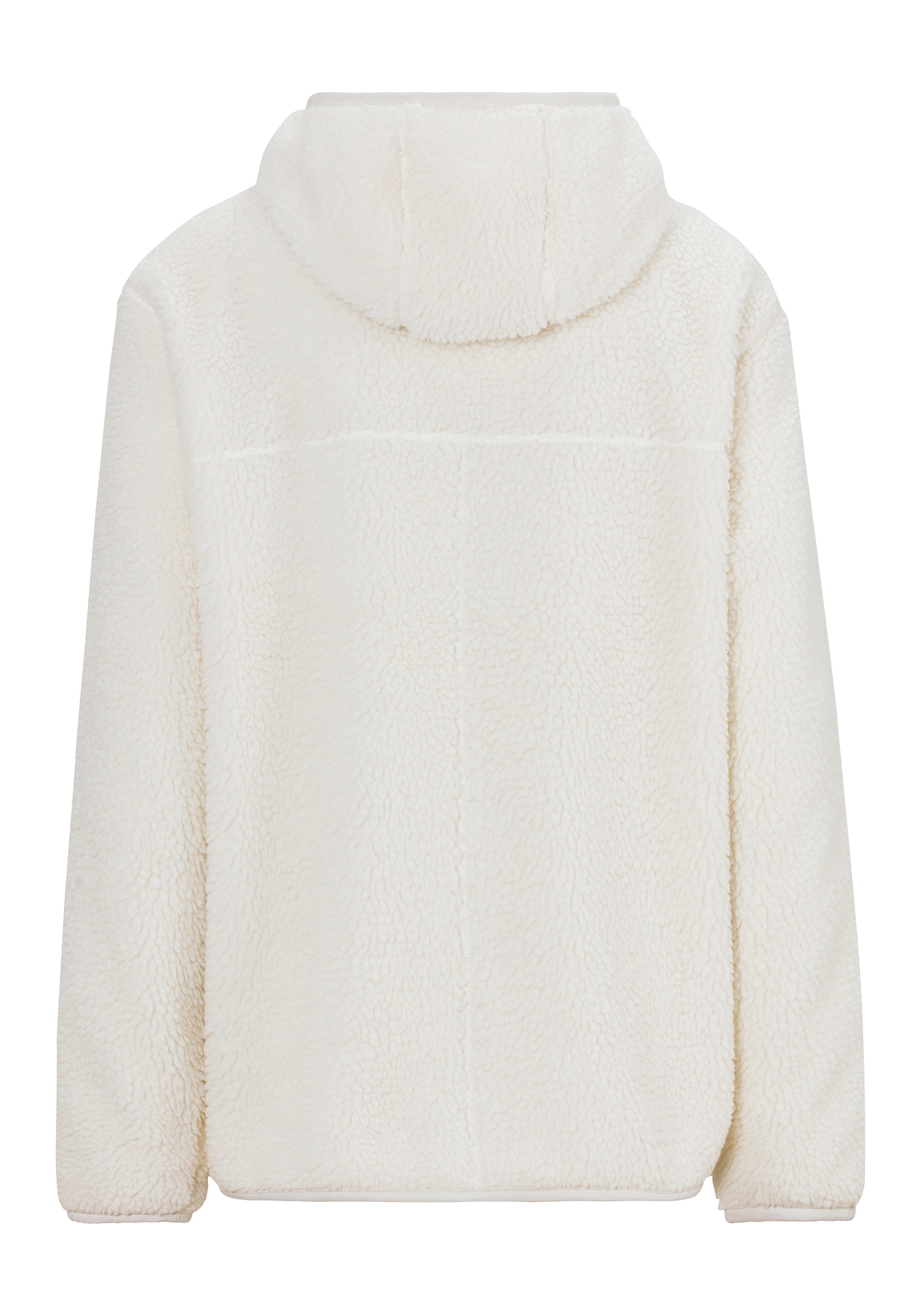 Tommy Jeans Plus Sweatjacke »TJM REG BADGE TEDDY ZIP TRU EXT«, Große Größen
