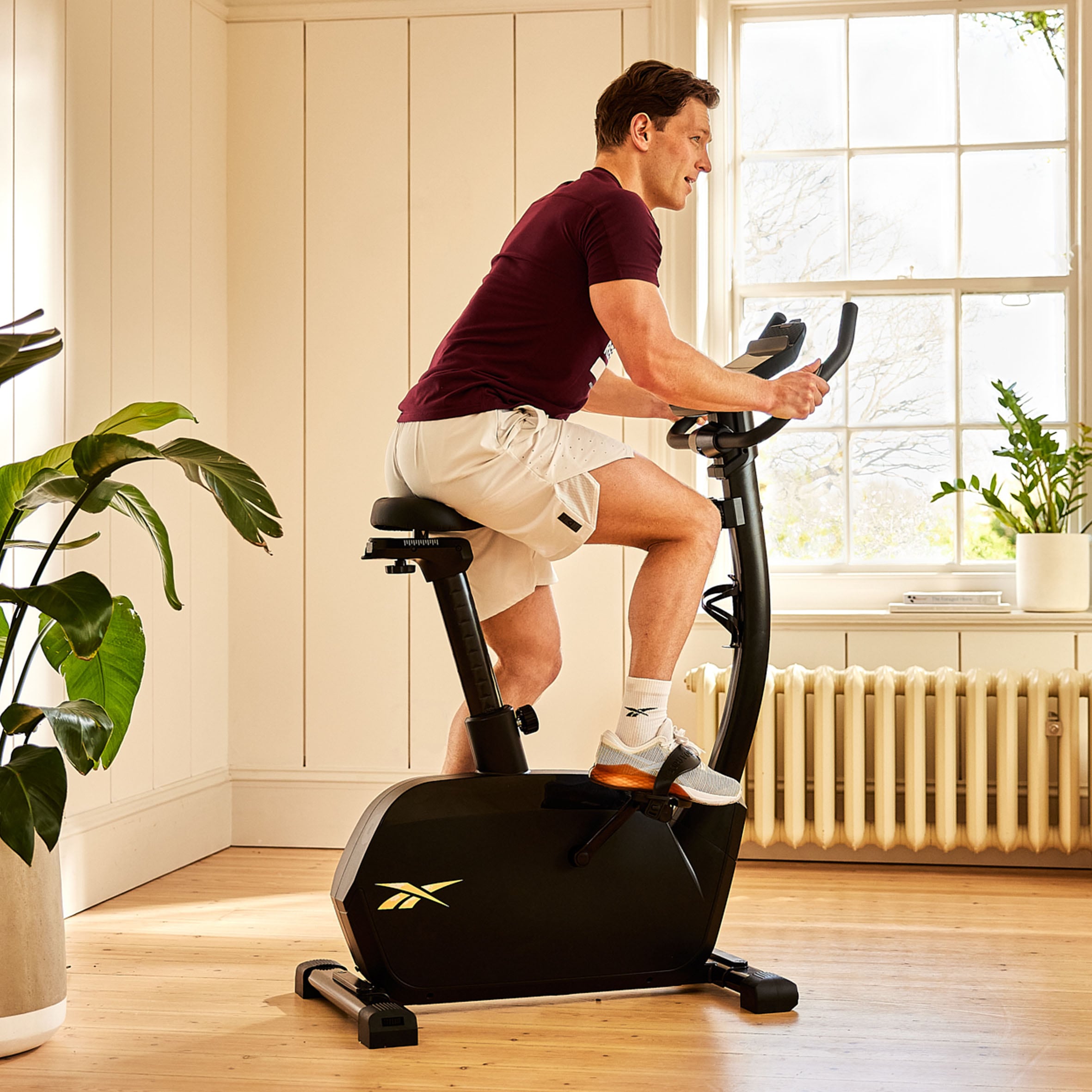 Reebok Heimtrainer »FR20 Heimtrainer« 120 kg max. Benutzergewicht, Fahrrad, 8 Widerstandsstufen