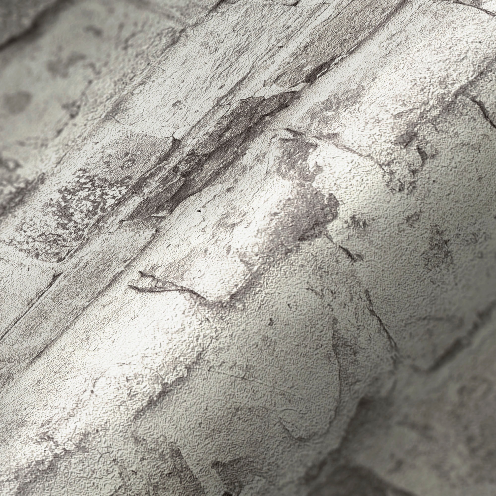A.S. Création Vliestapete »Bricks & Stones Steinoptik«, matt-gemustert-neutral, Tapete Stein Tapeten Wohnzimmer Schlafzimmer Küche modern Design Optik