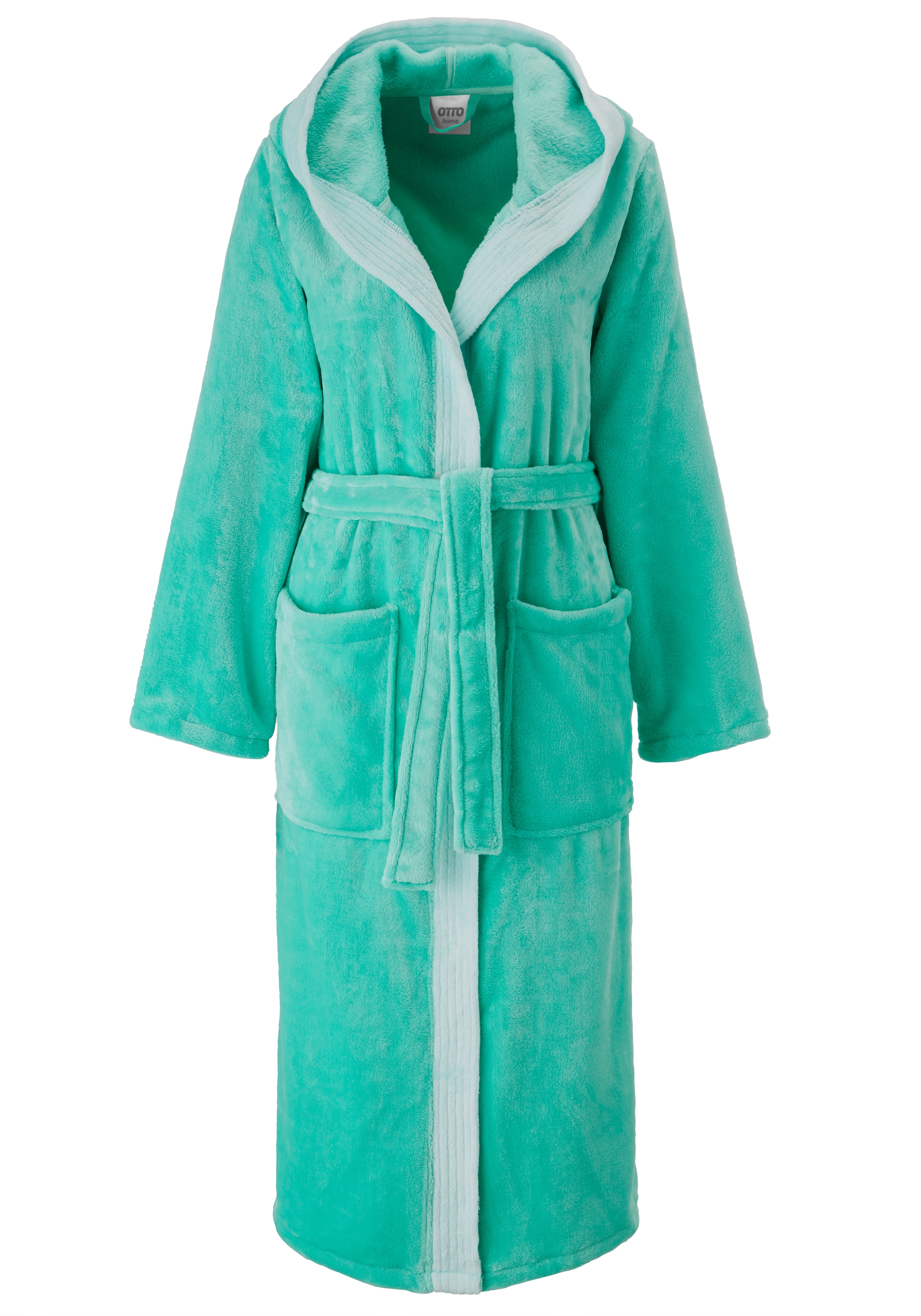 OTTO home Unisex-Bademantel »Miia, ideal für Sauna, Spa & im Urlaub« 1 Stk. weich und kuschelig, plüsch, für Damen und Herren, S-XL
