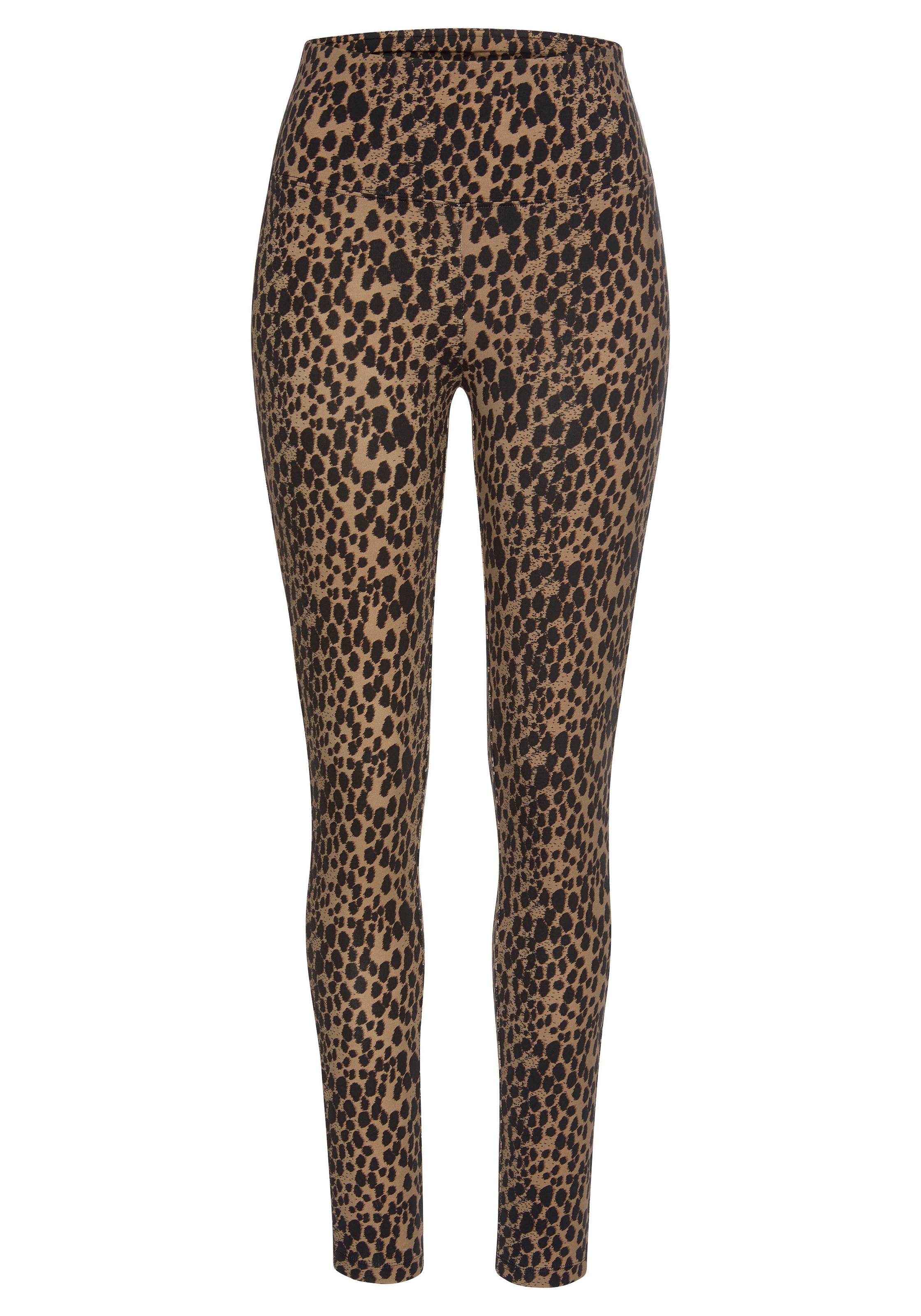 Buffalo Leggings, mit Leoprint