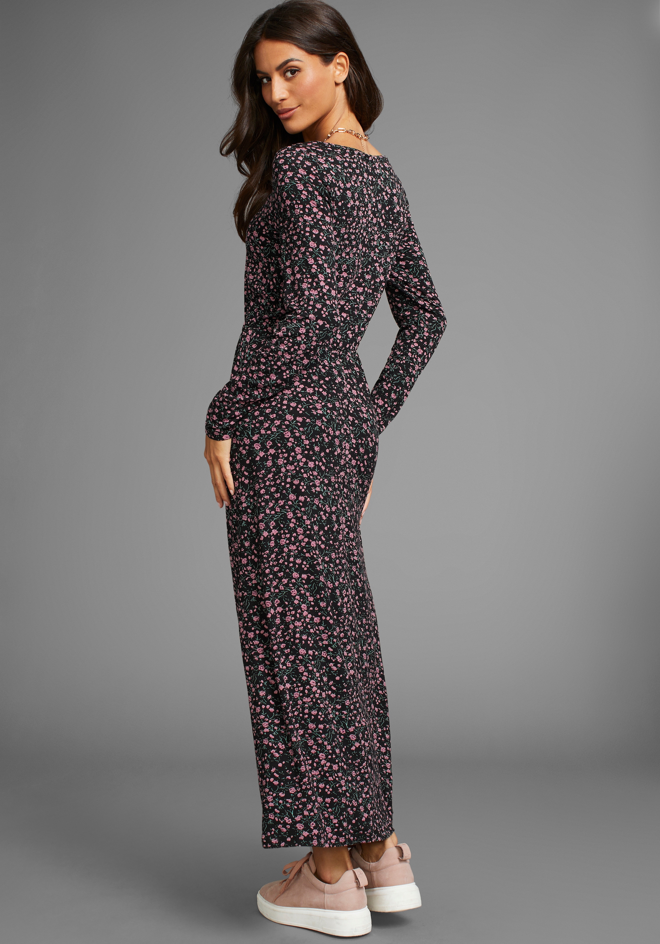 Laura Scott Jerseykleid, in modischer Midilänge