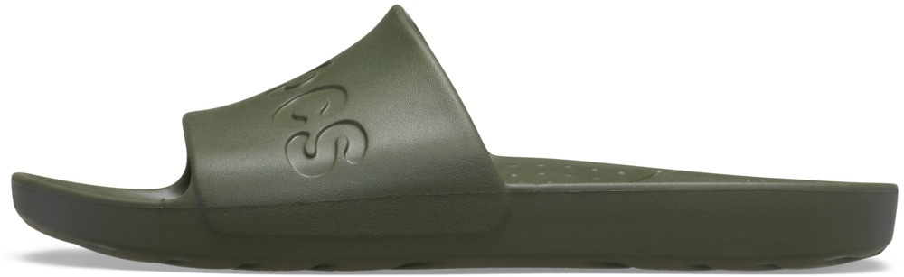Crocs Pantolette »Crocs Slide«, Badeschuh, Schlappen, Strandschuh mit bequemem Fußbett