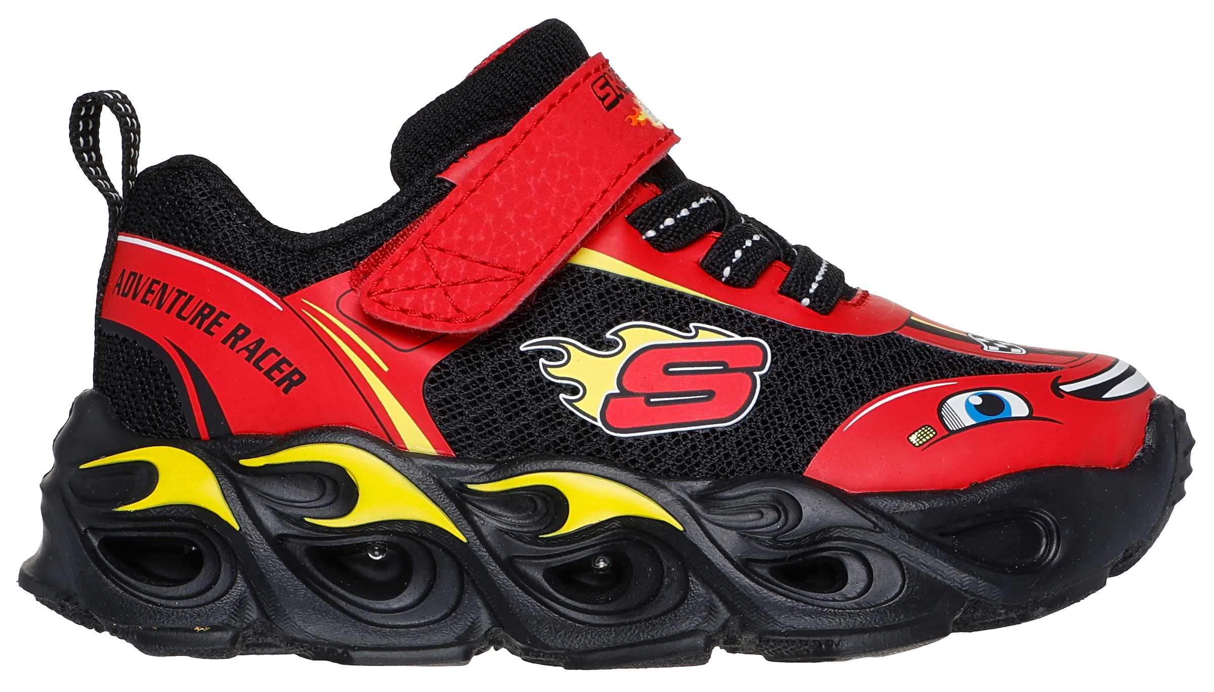 Skechers Sneaker »Hot Lights: Thermo Flash - Wheel Buddies«, Blinkschuh, Klettschuh im Hot Lights® Design mit Automotiv