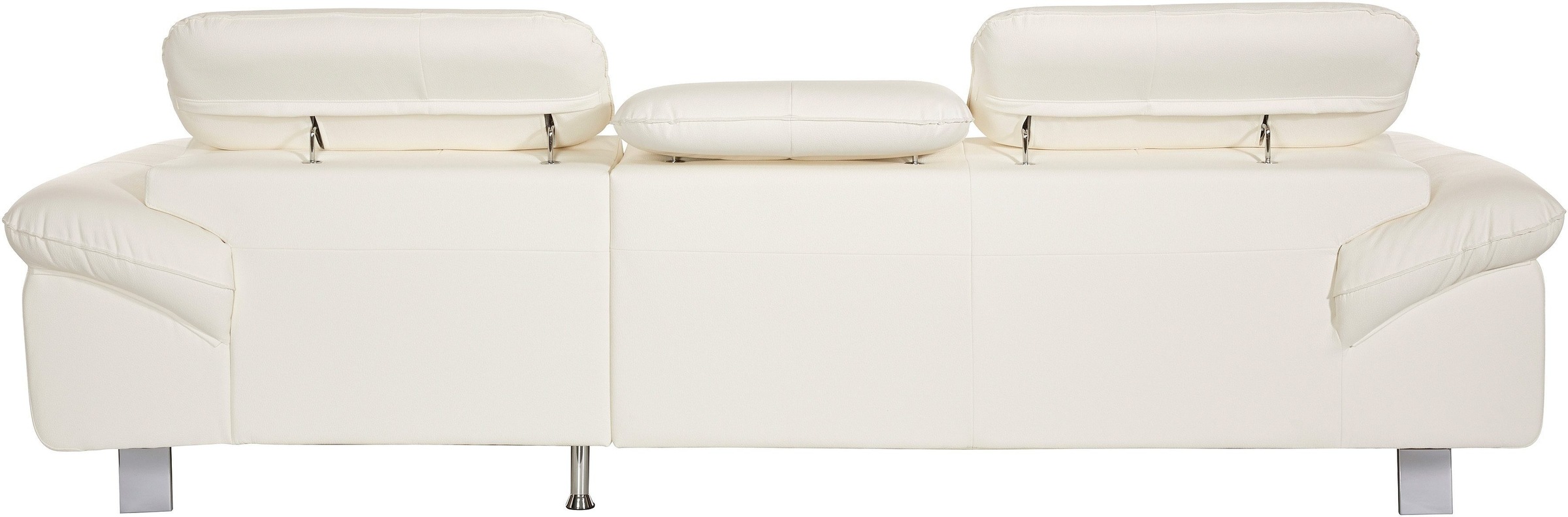 COTTA Polstergarnitur »Driver L-Form«, (Set), Set bestehend aus: Ecksofa mit Kopfteilverstellung & Hocker