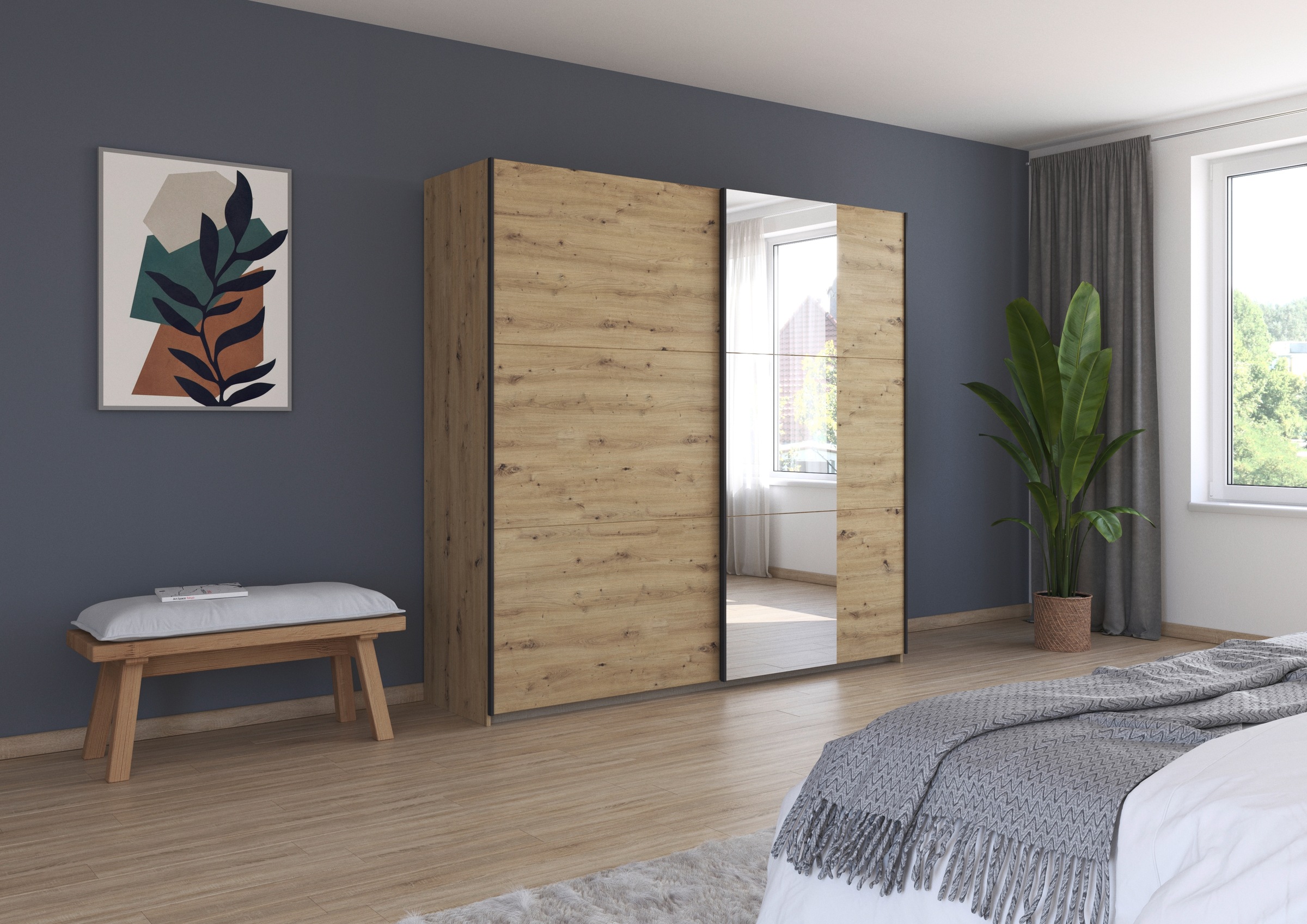 rauch Schwebetürenschrank »Kleiderschrank Drehtürenschrank Schrank Garderob günstig online kaufen