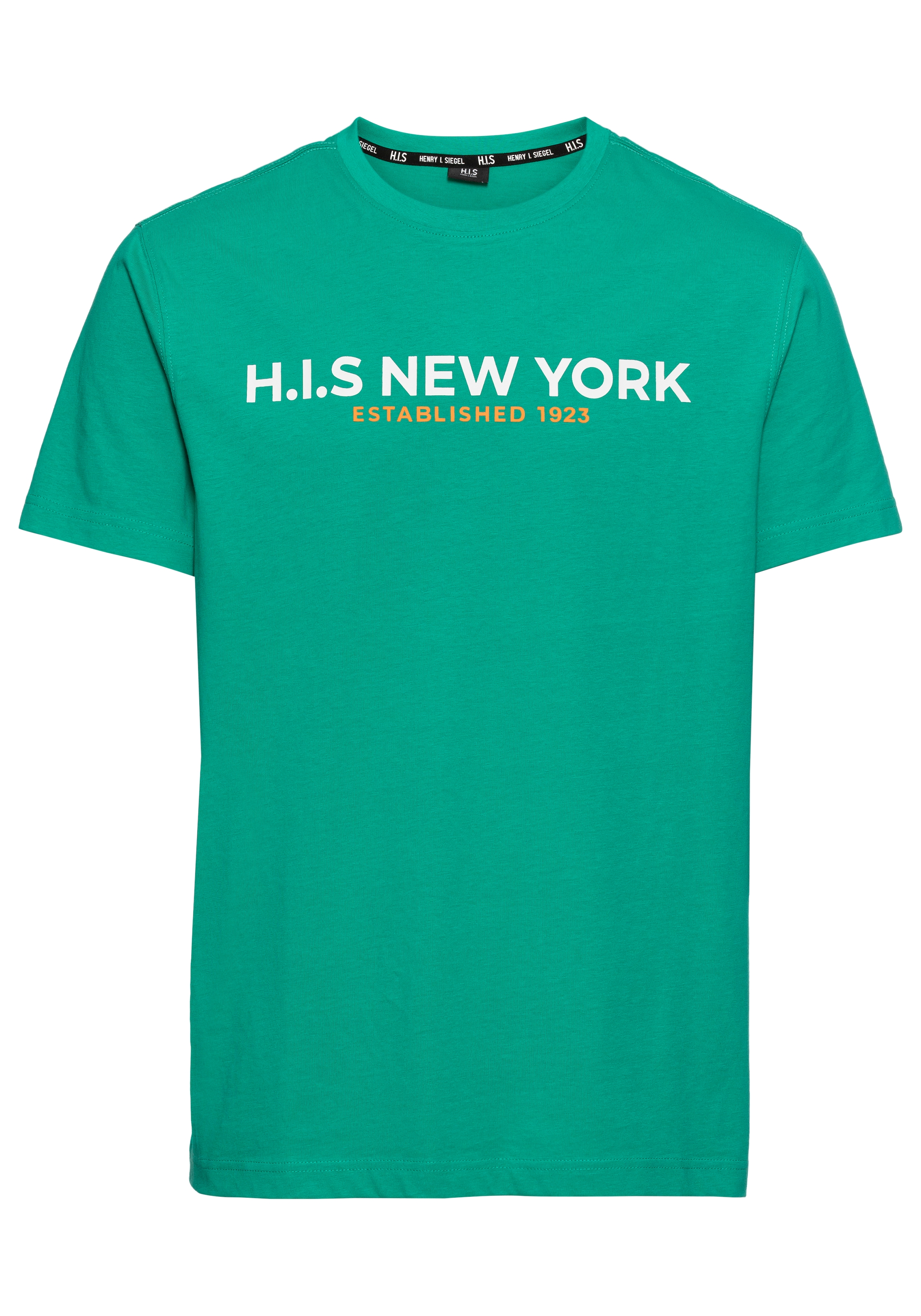 H.I.S T-Shirt, Mit großem Frontprint