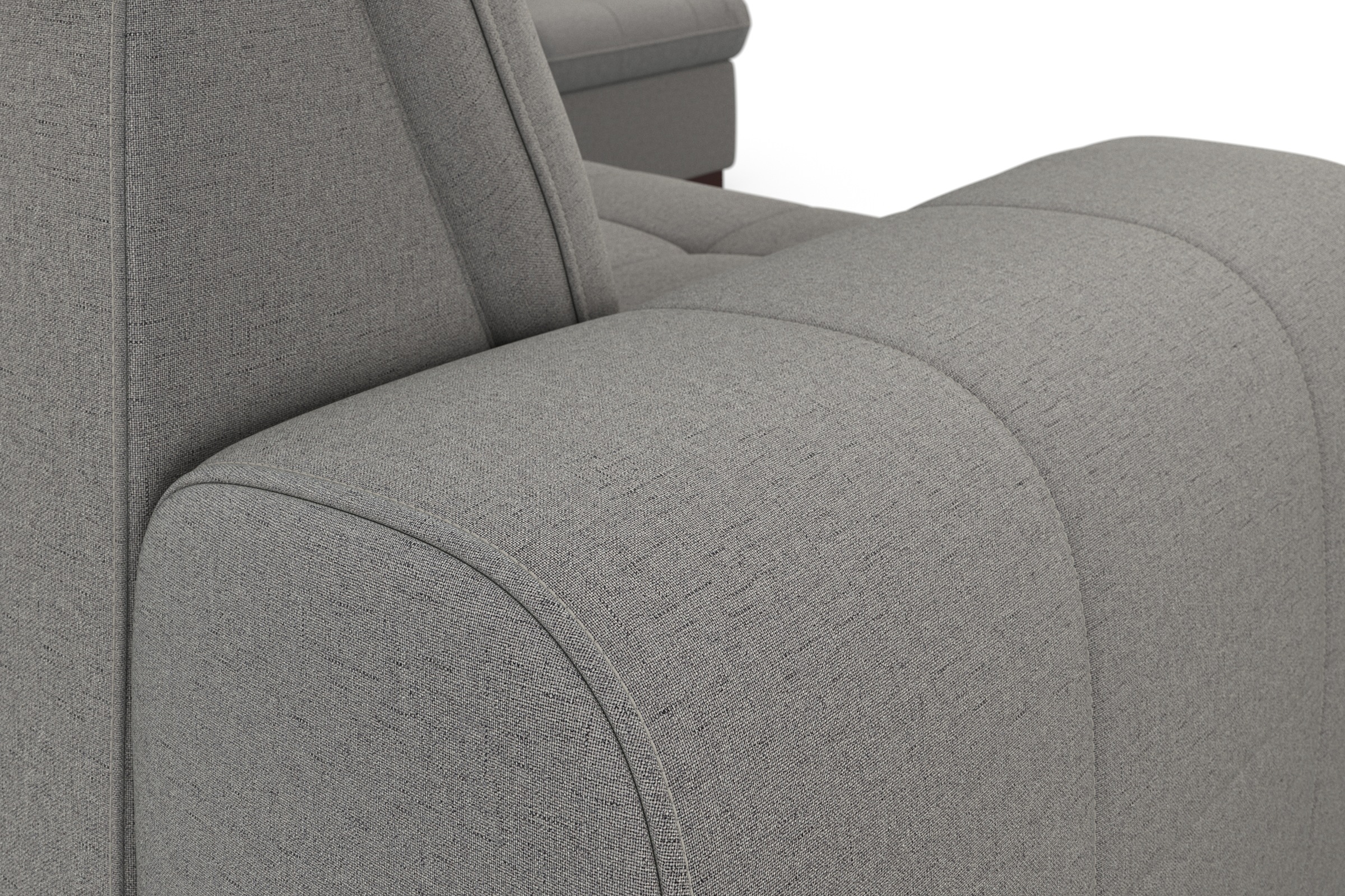 sit&more Ecksofa »Luxor L-Form«, wahlweise mit Bettfunktion, Bettkasten und Kopfteilverstellung