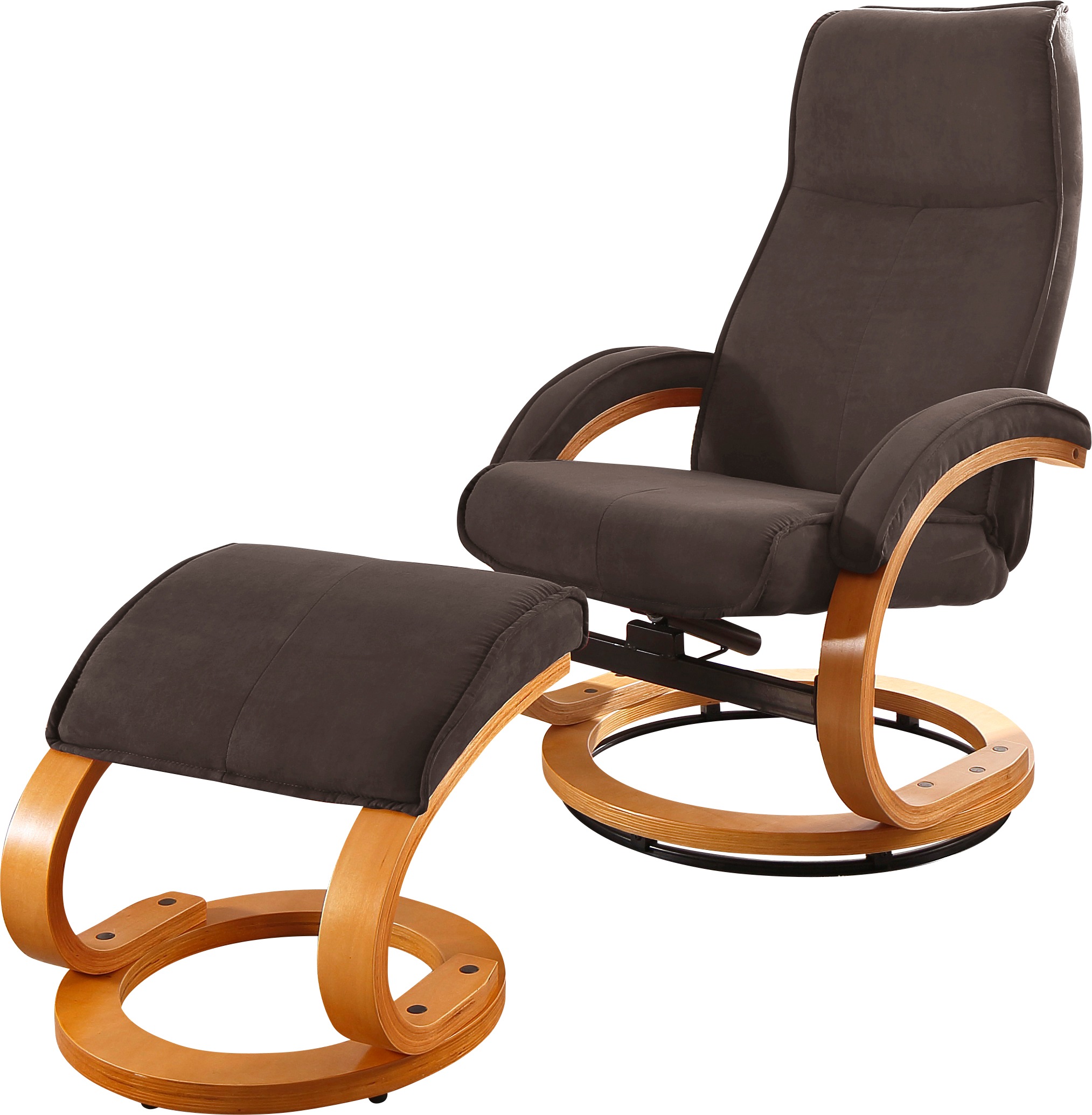 Home affaire Relaxsessel »Paris TV-Sessel, Sessel mit Hocker, Wohnzimmer, S günstig online kaufen