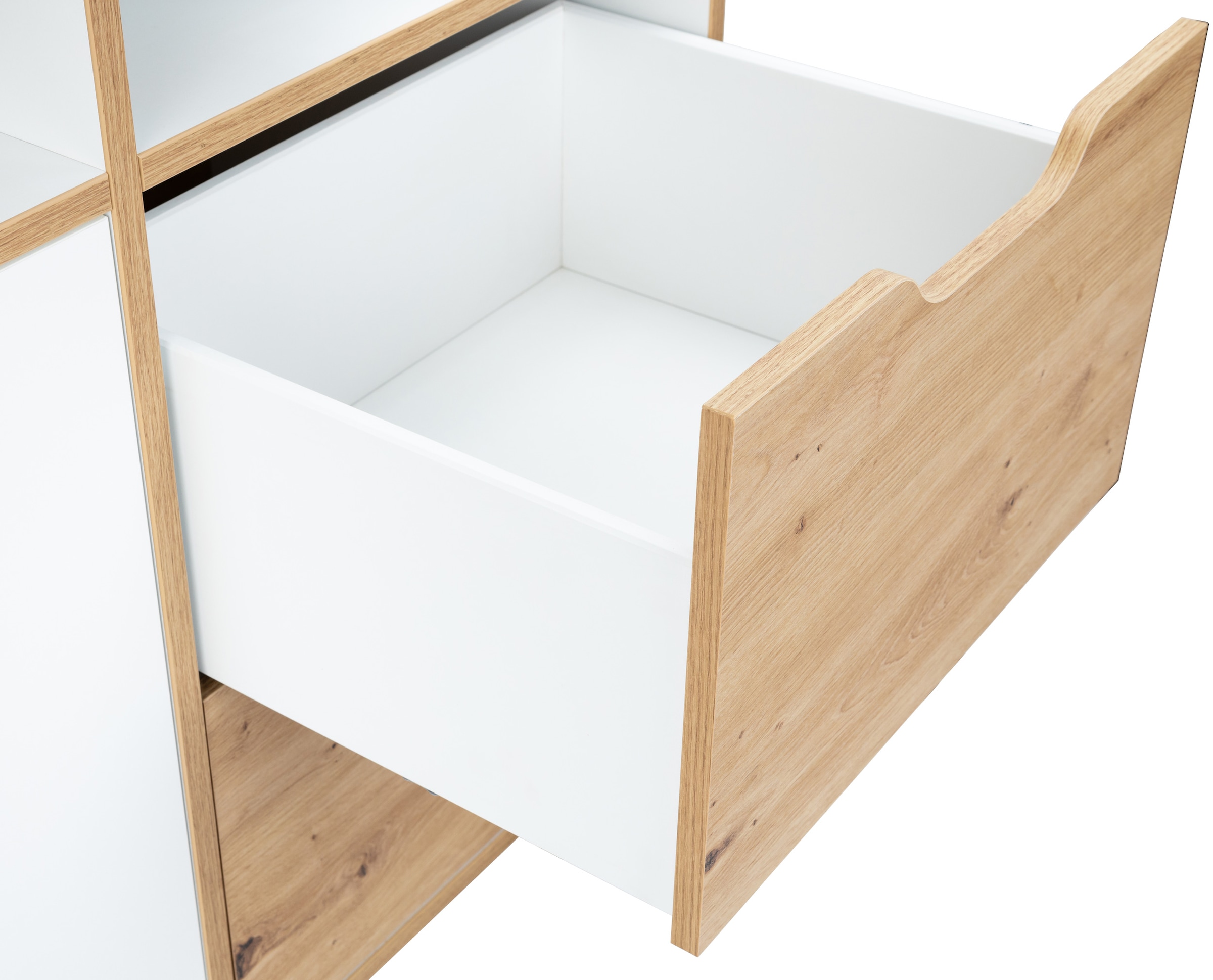 arthur berndt Babymöbel-Set »Babyzimmer Set »Maxim« 3-teilig«, (Set, 3 tlg., Babymöbel-Set »Maxim«), Gedämpfte Türen und Schubkästen