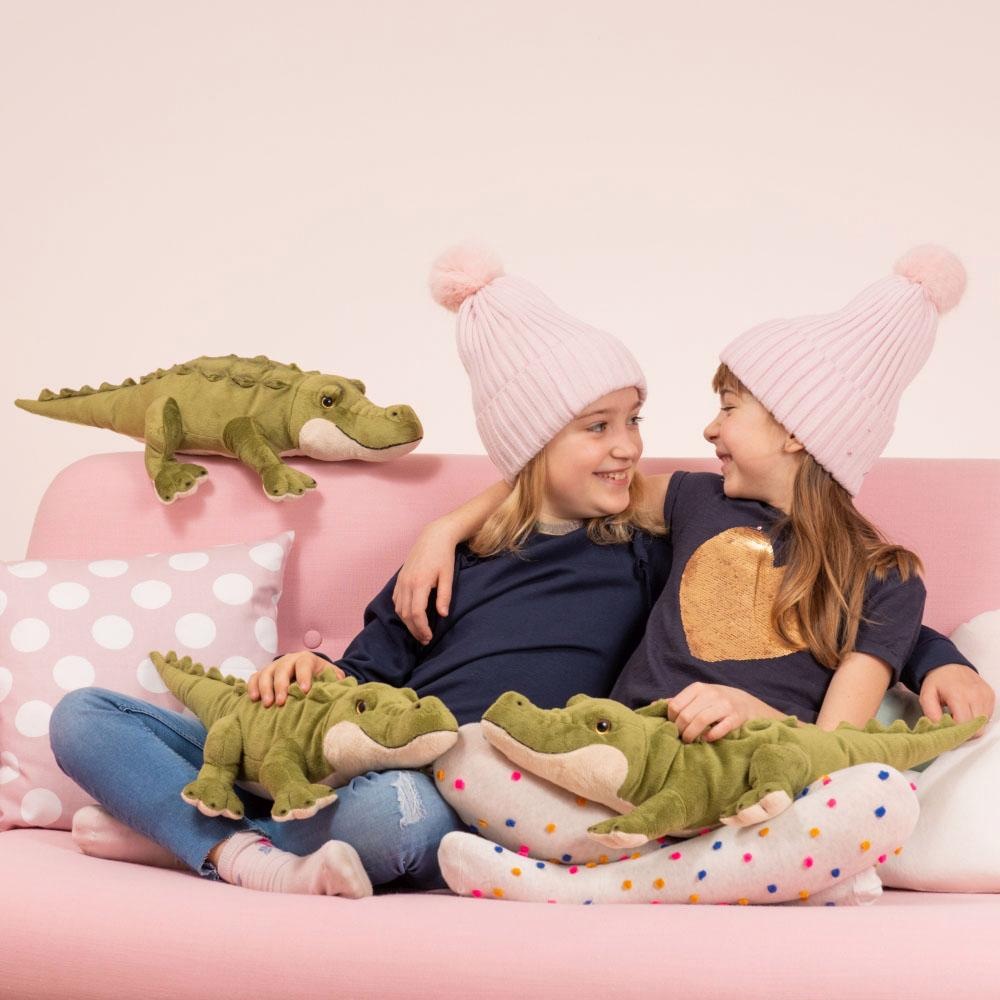 Teddy Hermann® Kuscheltier »Herzekind, Krokodil, 60 cm«, zum Teil aus recyceltem Material