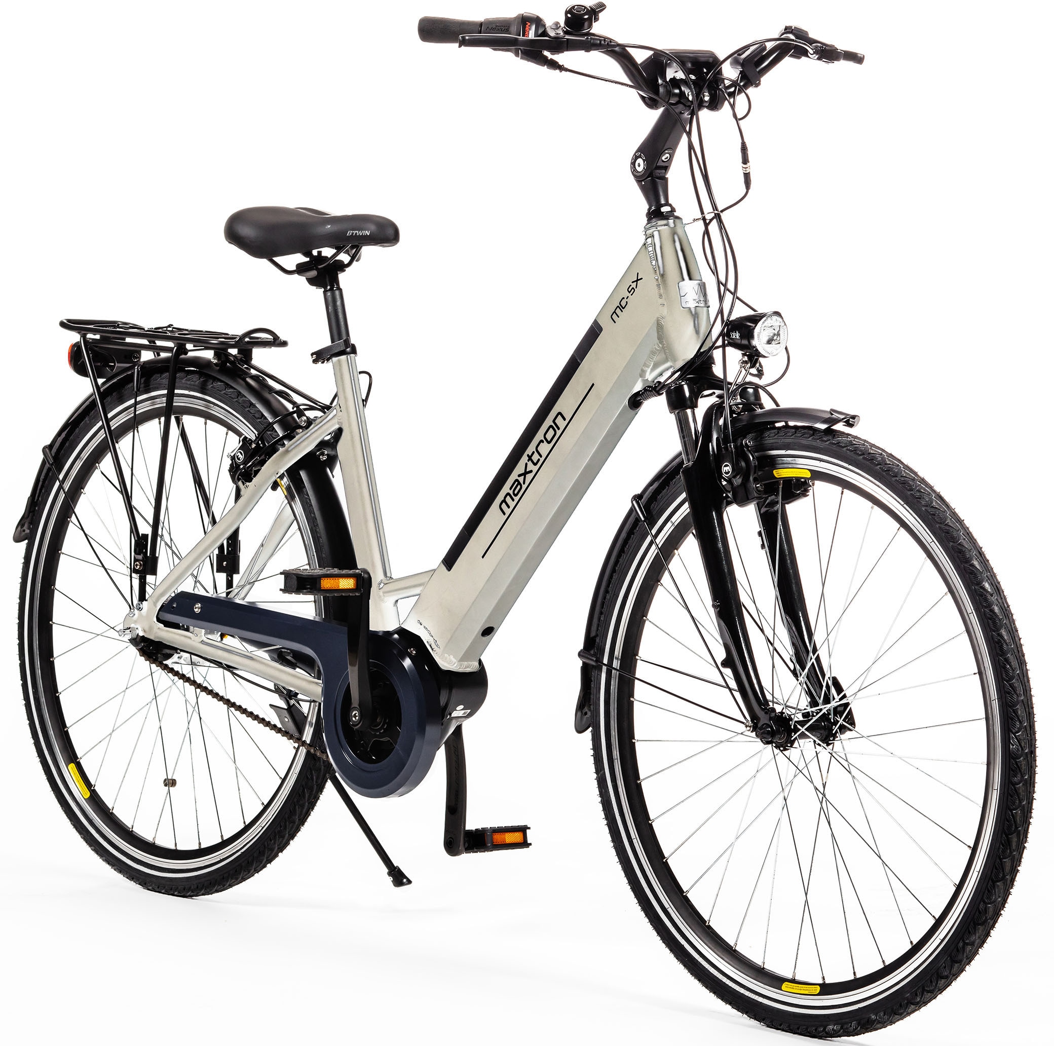 Maxtron E-Bike »MC 5X«, 7 Gang, Shimano, Nexus, Mittelmotor 250 W, Pedelec, Elektrofahrrad für Damen u. Herren