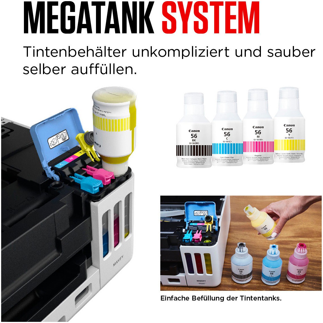 Canon Multifunktionsdrucker »MAXIFY GX6550«