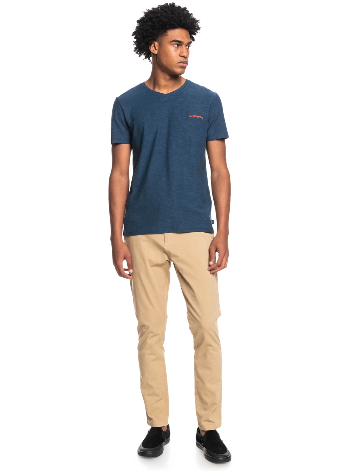 Quiksilver V-Shirt »Slub«