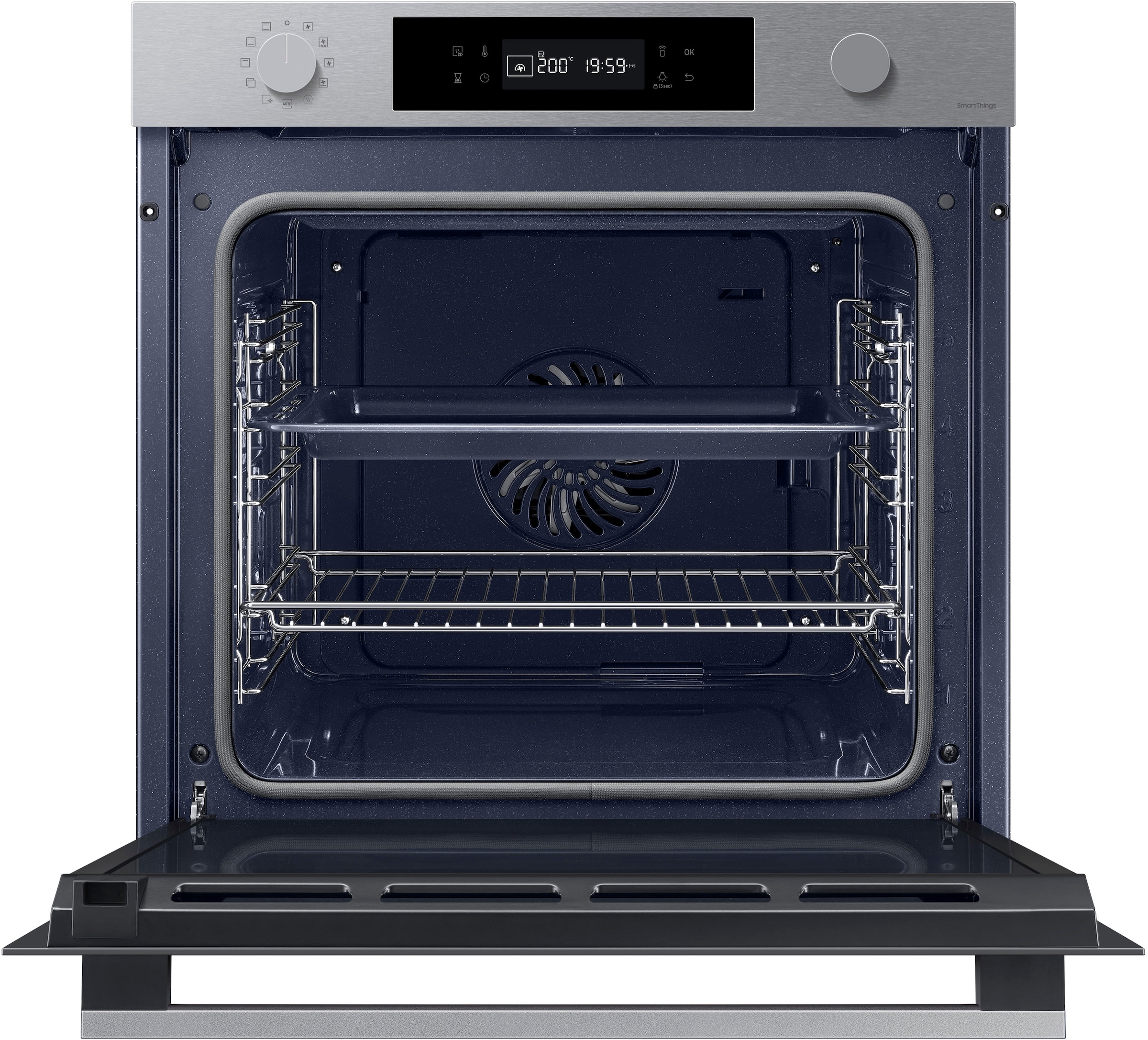 Samsung Einbaubackofen NV7400B »NV7B41307AS«, Pyrolyse-Selbstreinigung