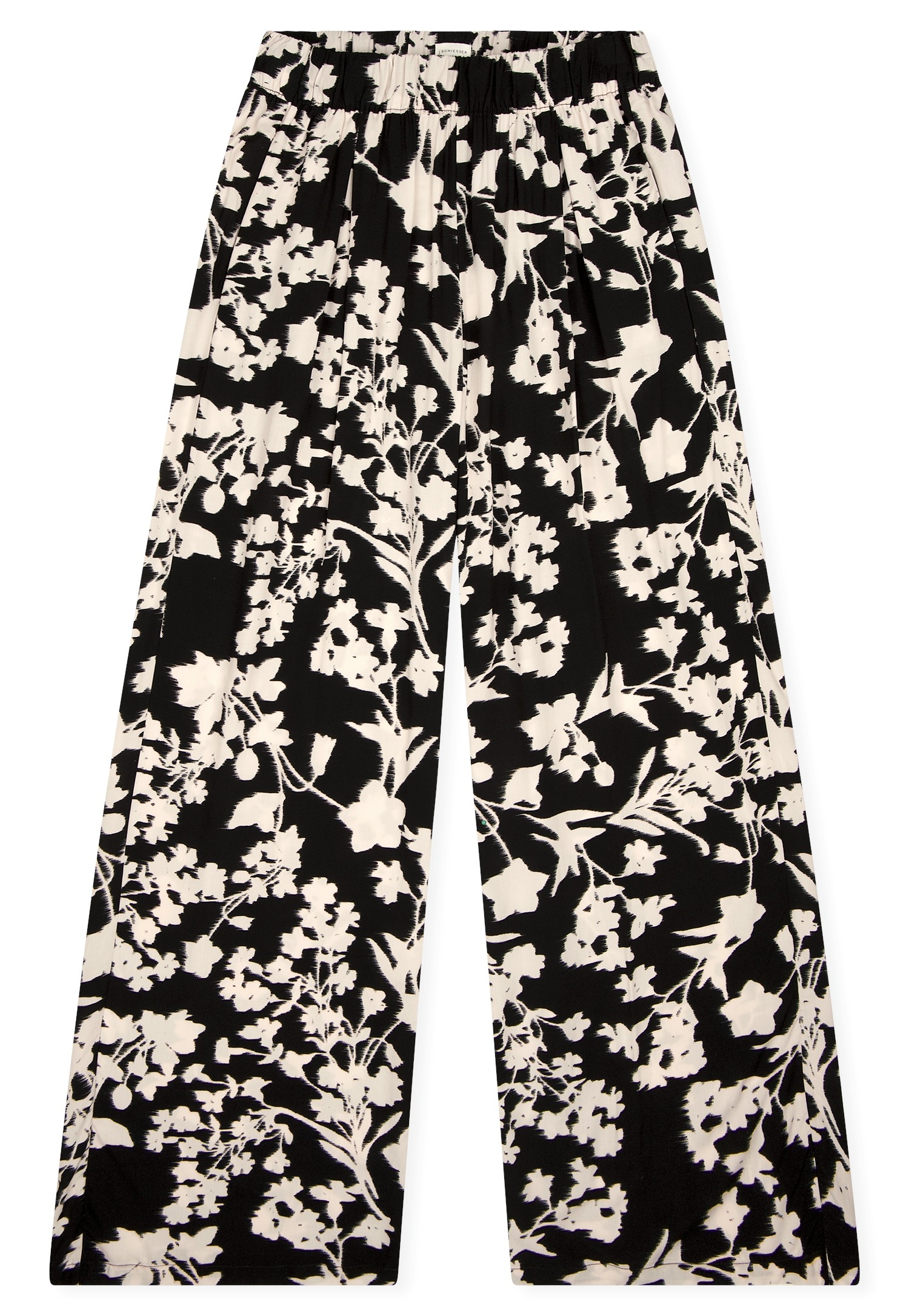 Schiesser Loungehose »Mix + Relax«, elastischer Bund, Viskose, seitliche Ta günstig online kaufen