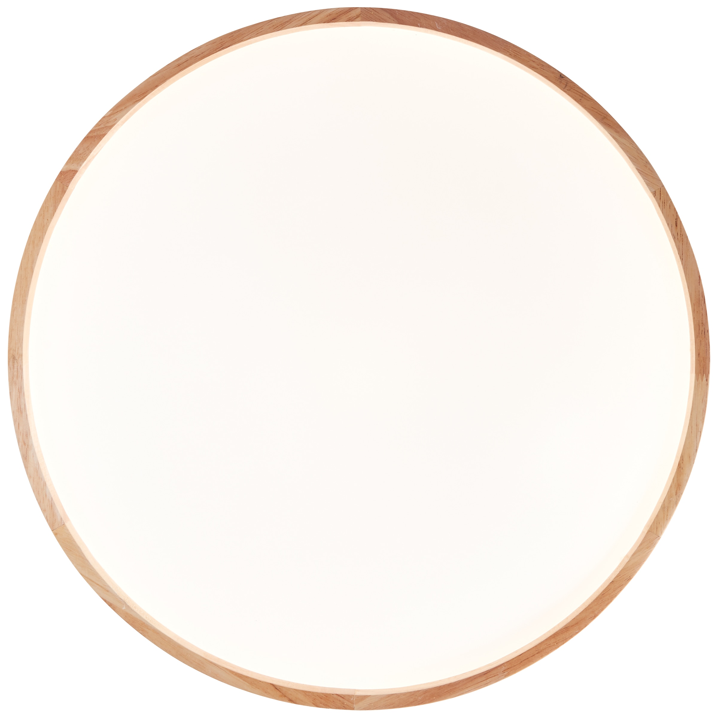 Brilliant LED Deckenleuchte »Alson«, 3300 lm, Ø 50 cm, Metall/Holz/Kunststoff, holz hell/weiß