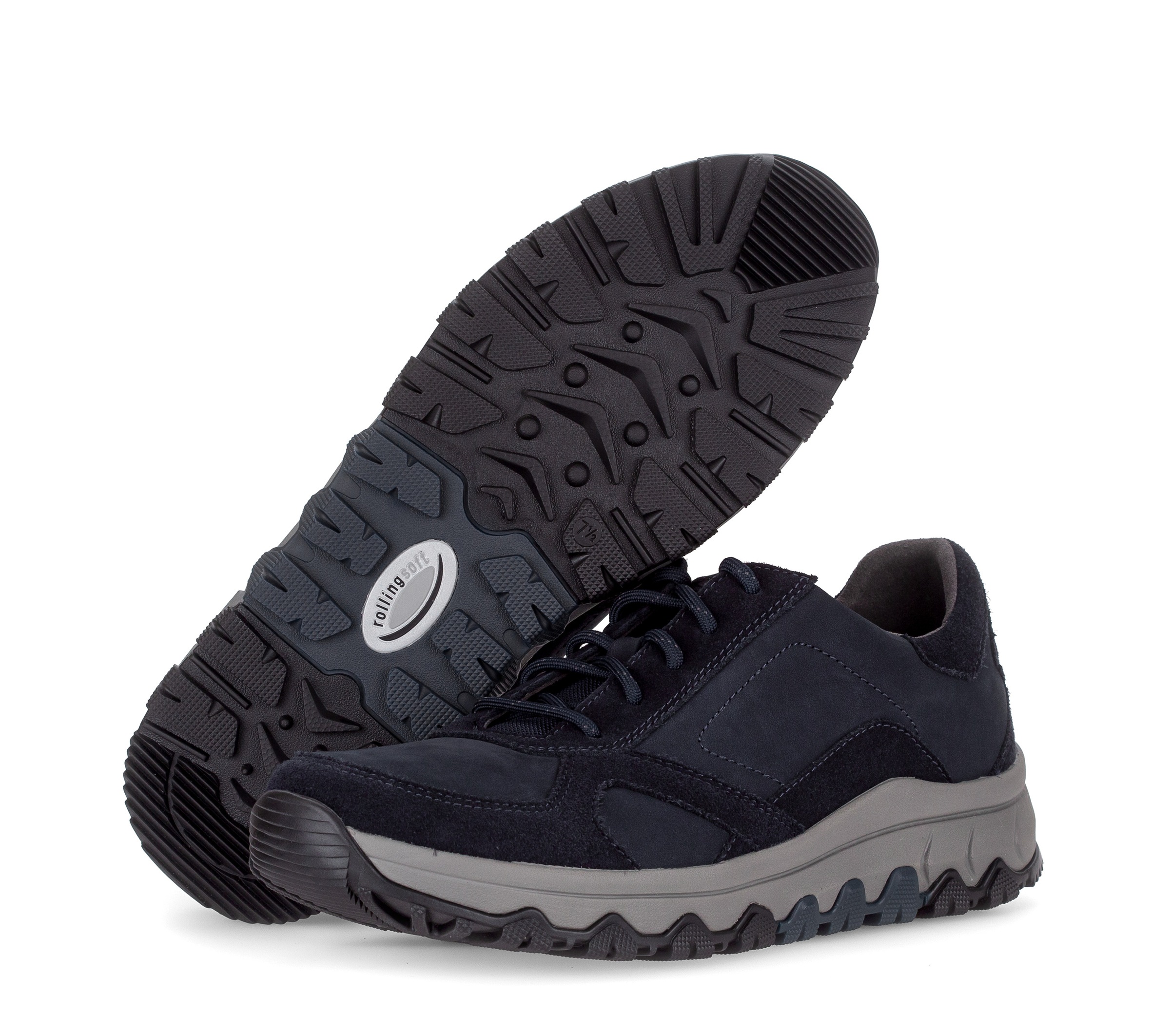 rollingsoft  Halbschuh, Schnürer, Kontrastbesatz, in Weite G (= weit)