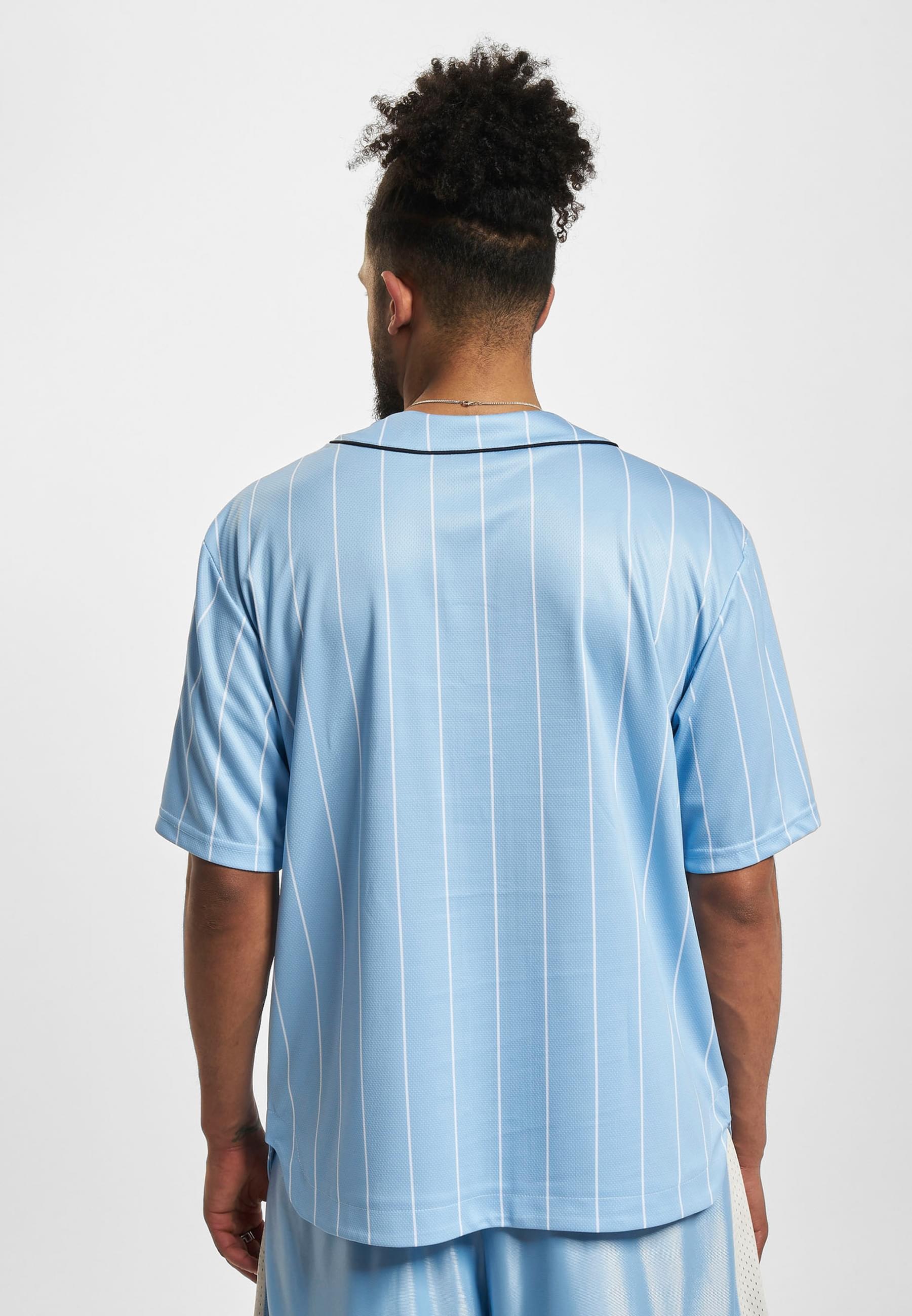 Fubu T-Shirt »Fubu Herren FM232-003-3 FUBU Varsity Pinstripe Baseball Jersey« 1 Stk.