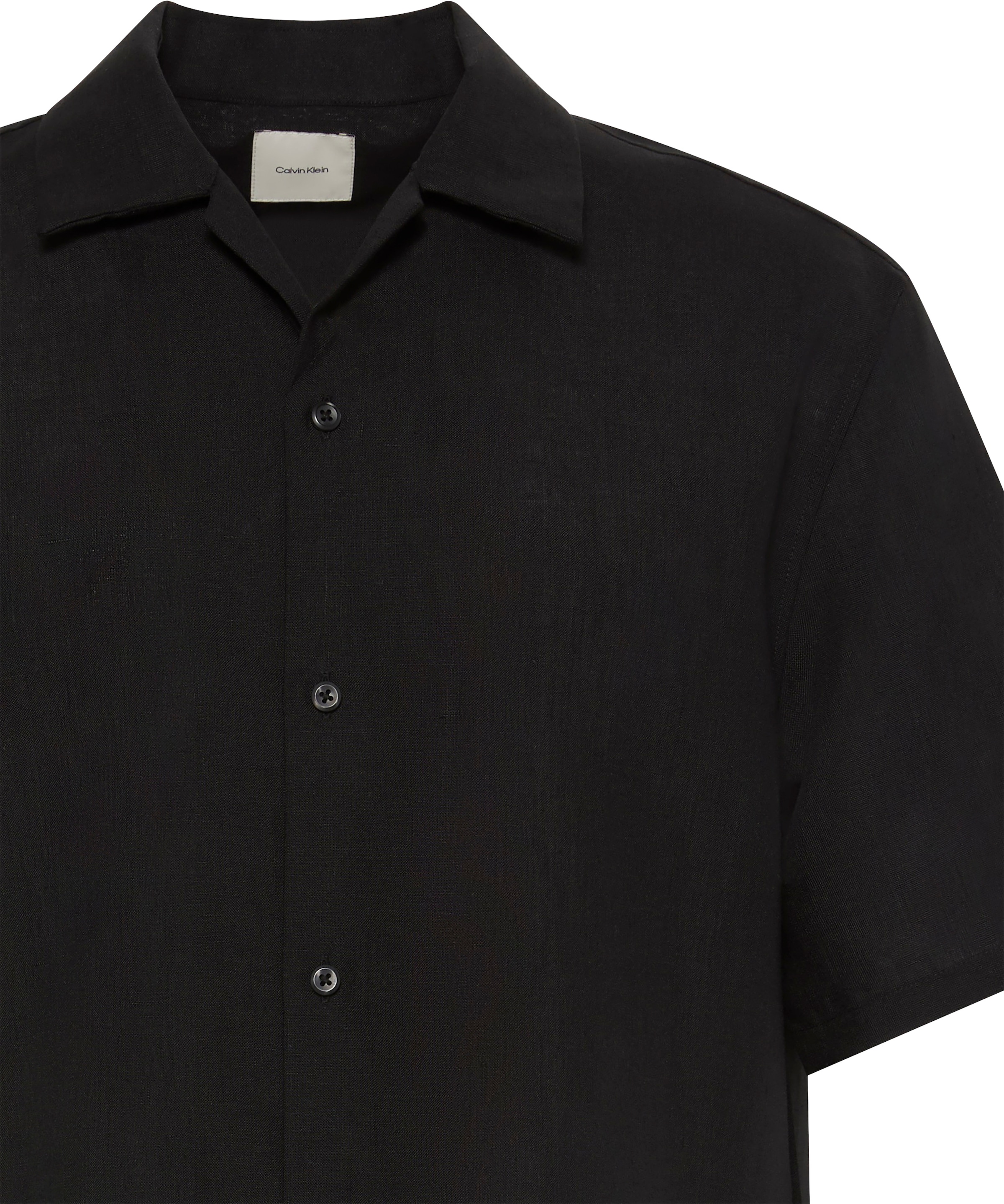 Calvin Klein Kurzarmhemd »SS TRVLR LNN CMP ESY«, Mit Rundhalsausschnitt