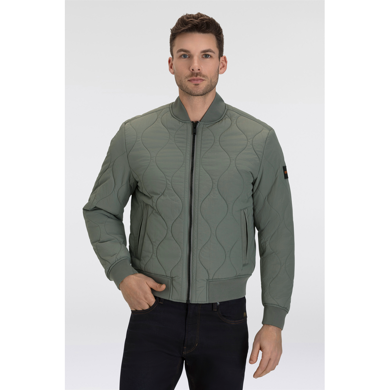 BOSS ORANGE Blouson »Ostrong« mit Steppung Open Grey076 58 58 Jacke von BOSS ORANGE Menswear