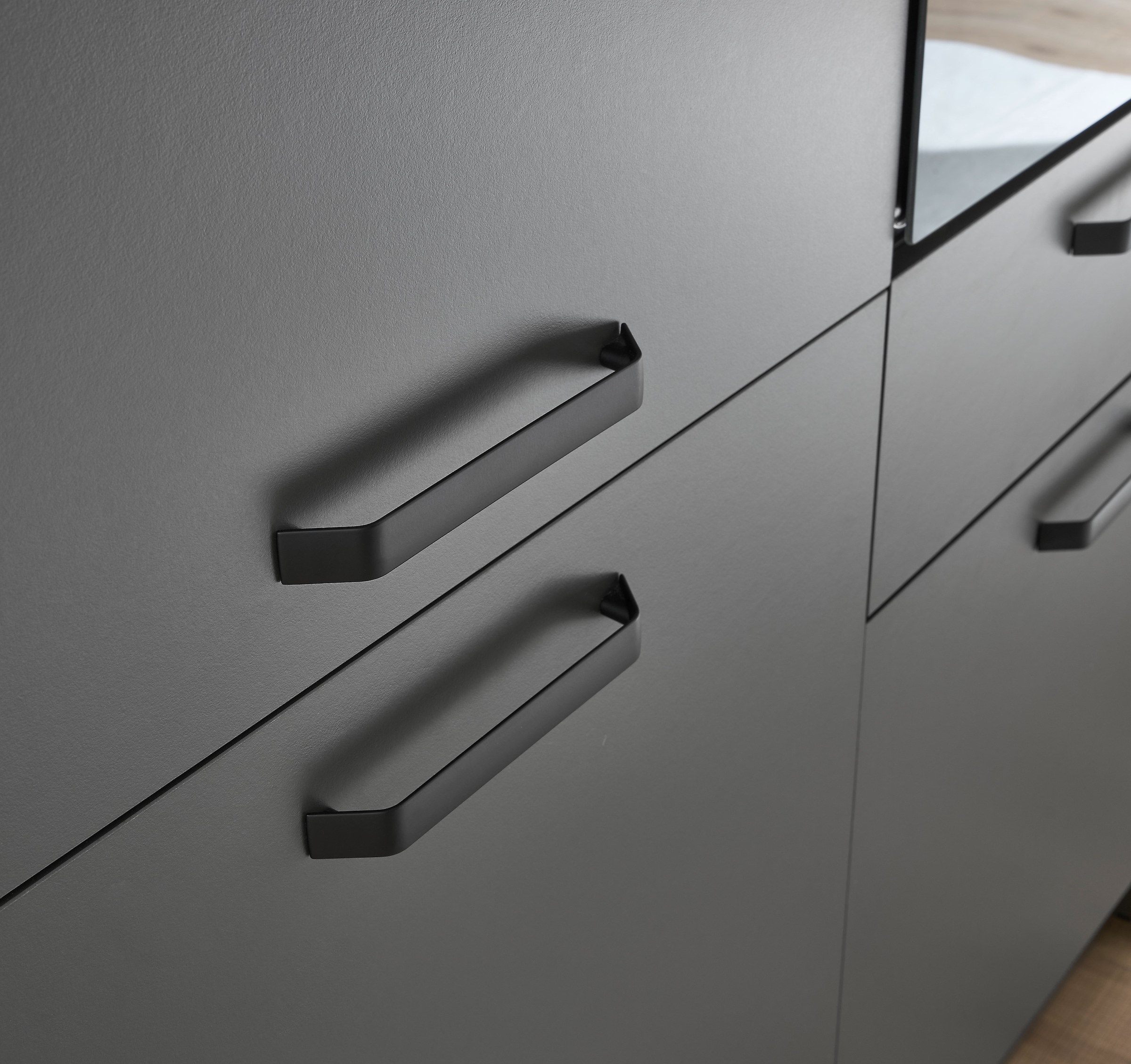 BASIC by Balculina Küchenzeile »Mykonos, Küchenzeile BxHxT 326x205x60«, Breite 326 cm, wahlweise mit E-Geräten, mit Softclose-Funktion