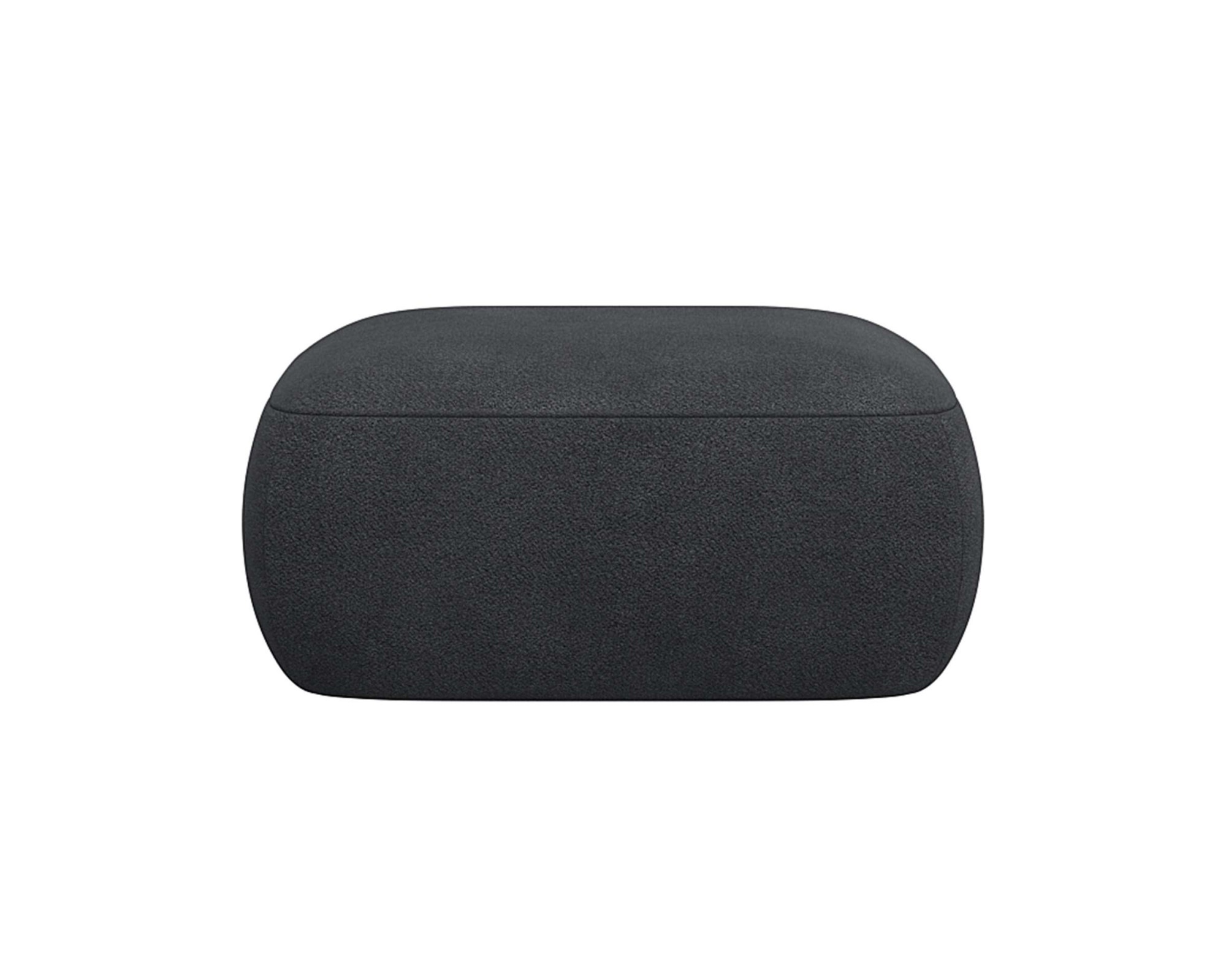 FLEXLUX Pouf »Torino, rund, bodennah, Sitzhocker, Polsterhocker«, Modernes, günstig online kaufen