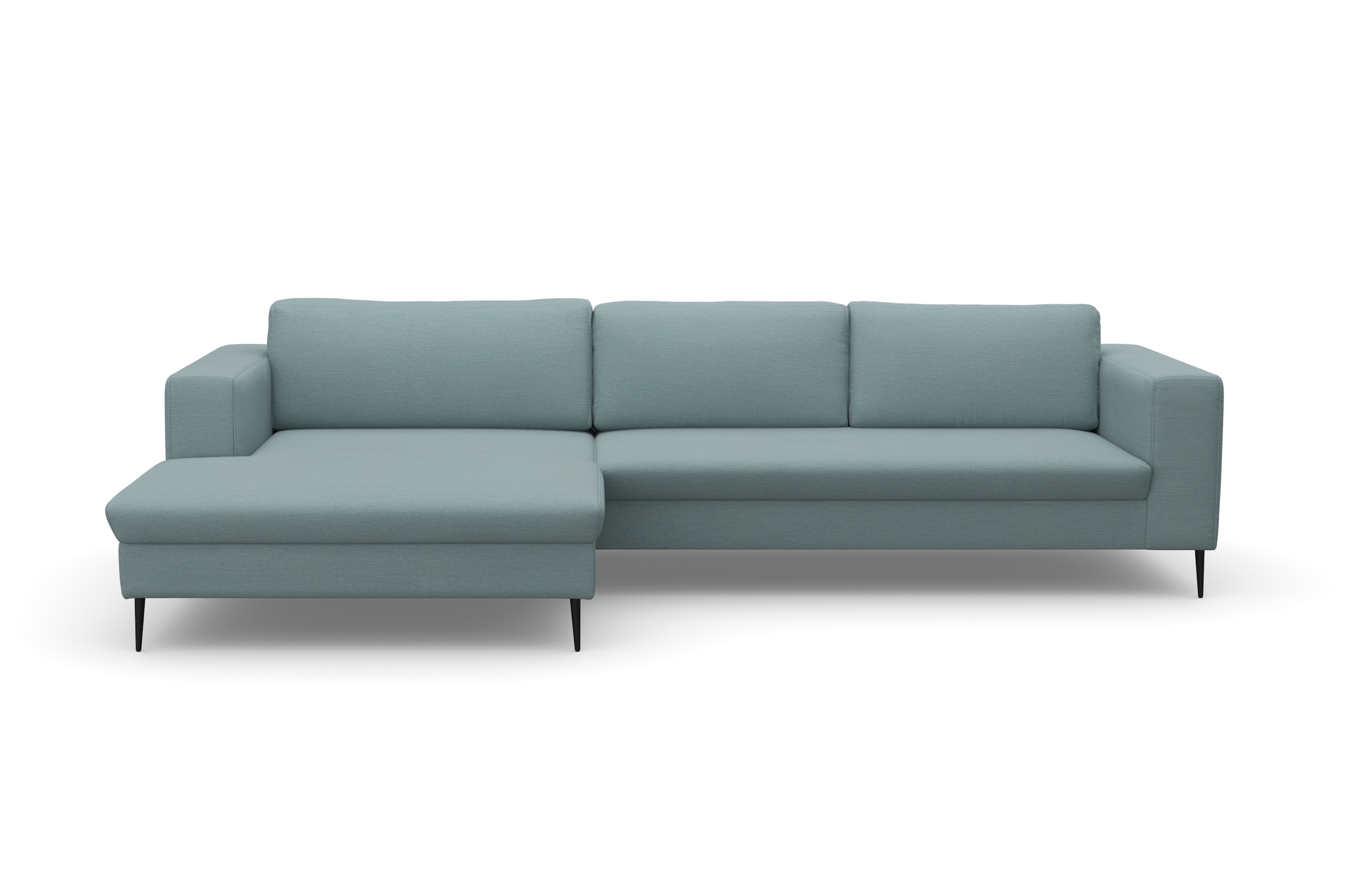 DOMO collection Ecksofa »Modica, zeitlos und elegant, L-Form« moderne Optik mit extrabreiter Recamiere, auch in Cord