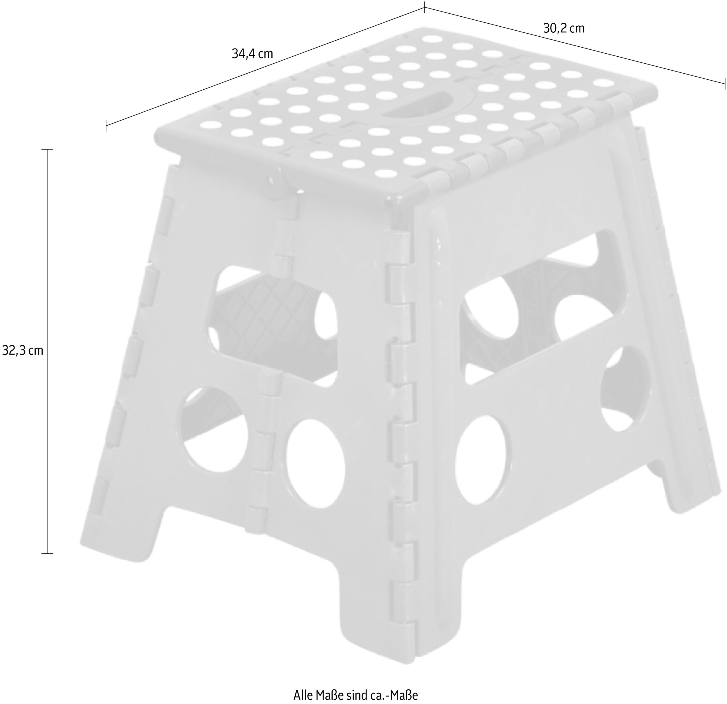 KESPER® Sitzhocker »Sitzhocker, faltbar« 1 Stk. tlg. faltbar