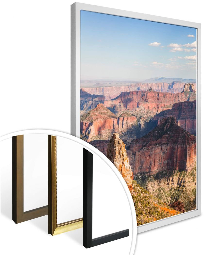Wall-Art Poster »Point Imperial Grand Canyon«, Landschaften, (1 St.), Poster,  Wandbild, Bild, Wandposter kaufen