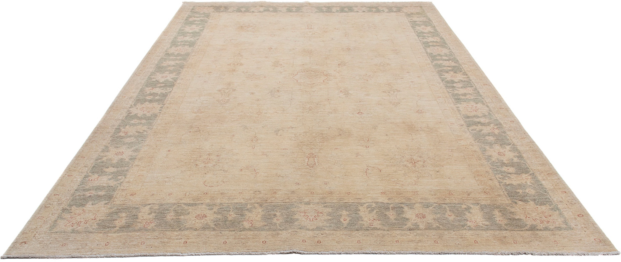 morgenland Orientteppich »Ziegler - 345 x 240 cm - hellbraun«, rechteckig, günstig online kaufen