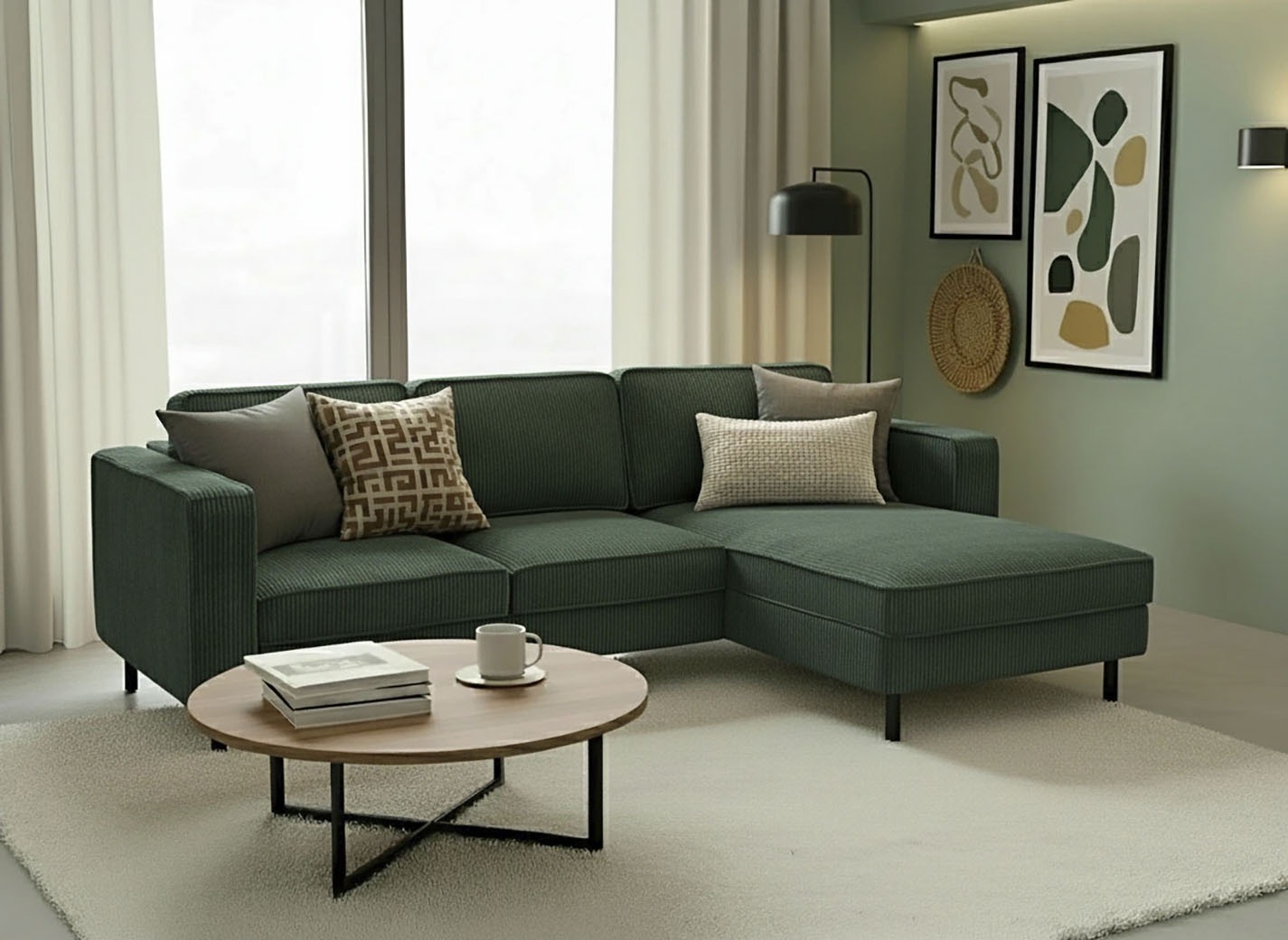 TRENDMANUFAKTUR Ecksofa »Watkins, Couch wahlweise mit Schlaffunktion & Bett günstig online kaufen