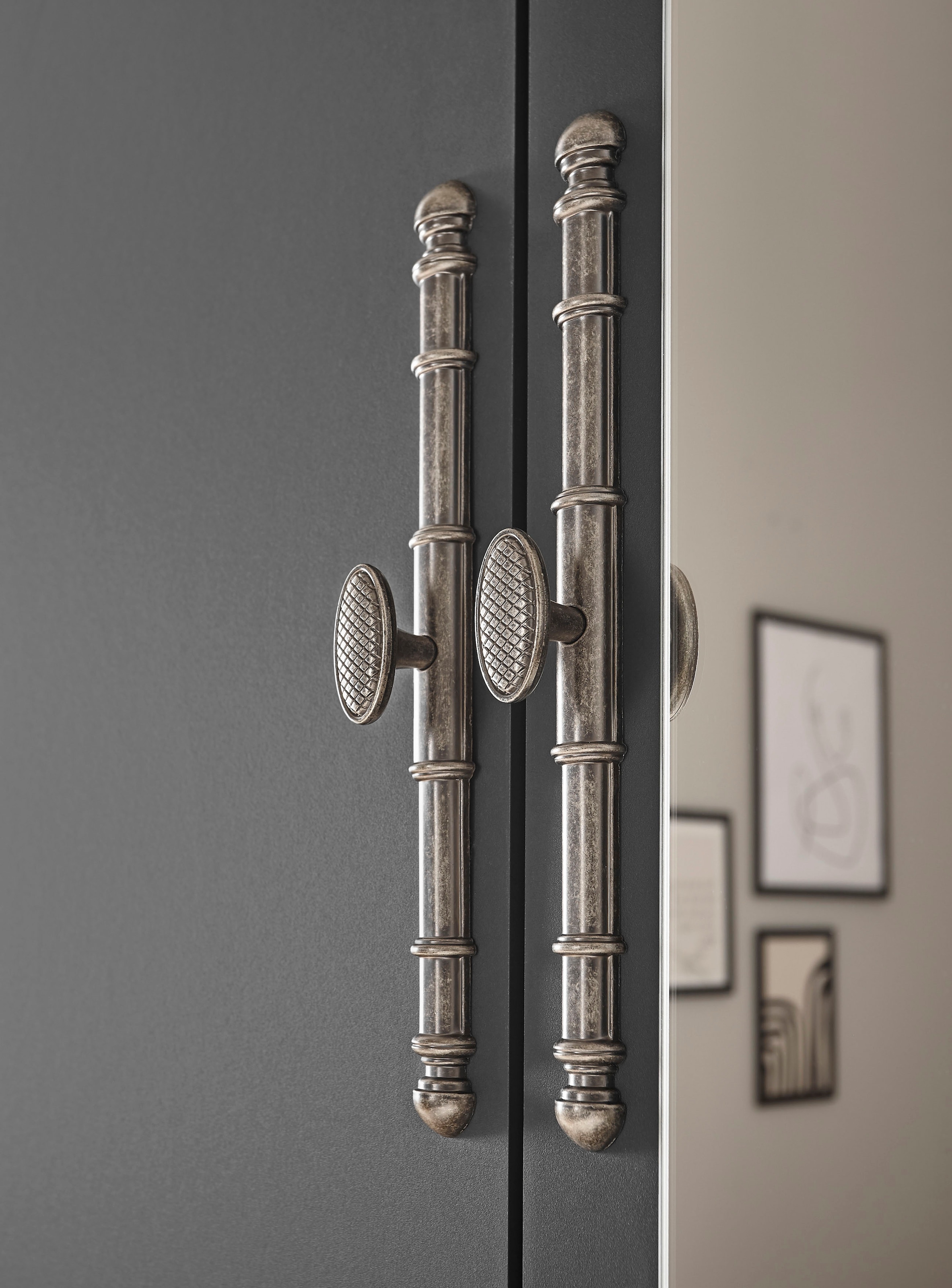 OTTO home Schlafzimmer-Set »Westminster« beinhaltet 1 Bett, Kleiderschrank 2-türig und 1 Nachtkommode