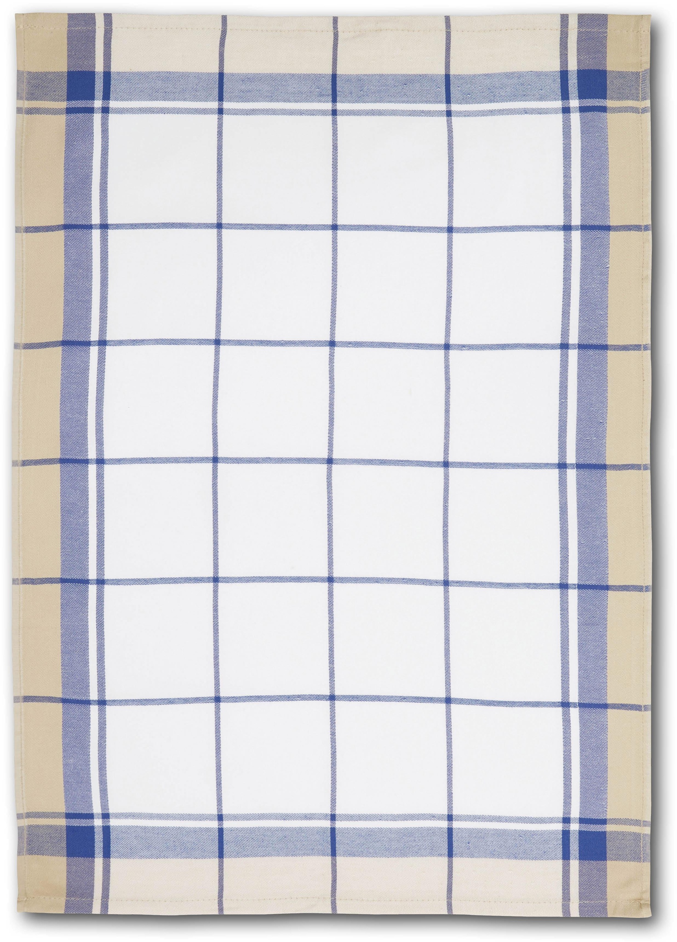 Dyckhoff Geschirrtuch »KARO, Maße je Tuch ca. 50x70 cm«, (Set, 6 tlg.), mit drei verschiedenen Motiven