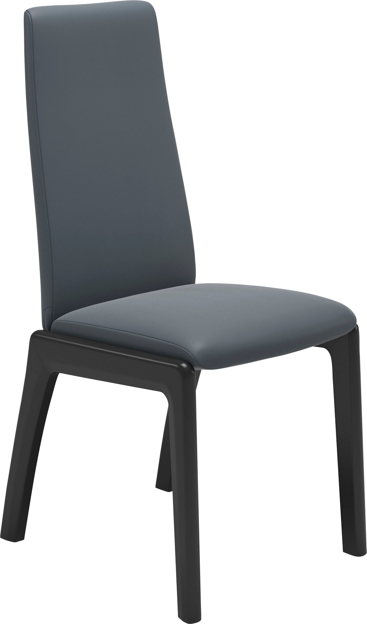 Stressless® Polsterstuhl »Laurel«, Leder BATICK, High Back, Größe M, mit abgerundeten Beinen in Schwarz