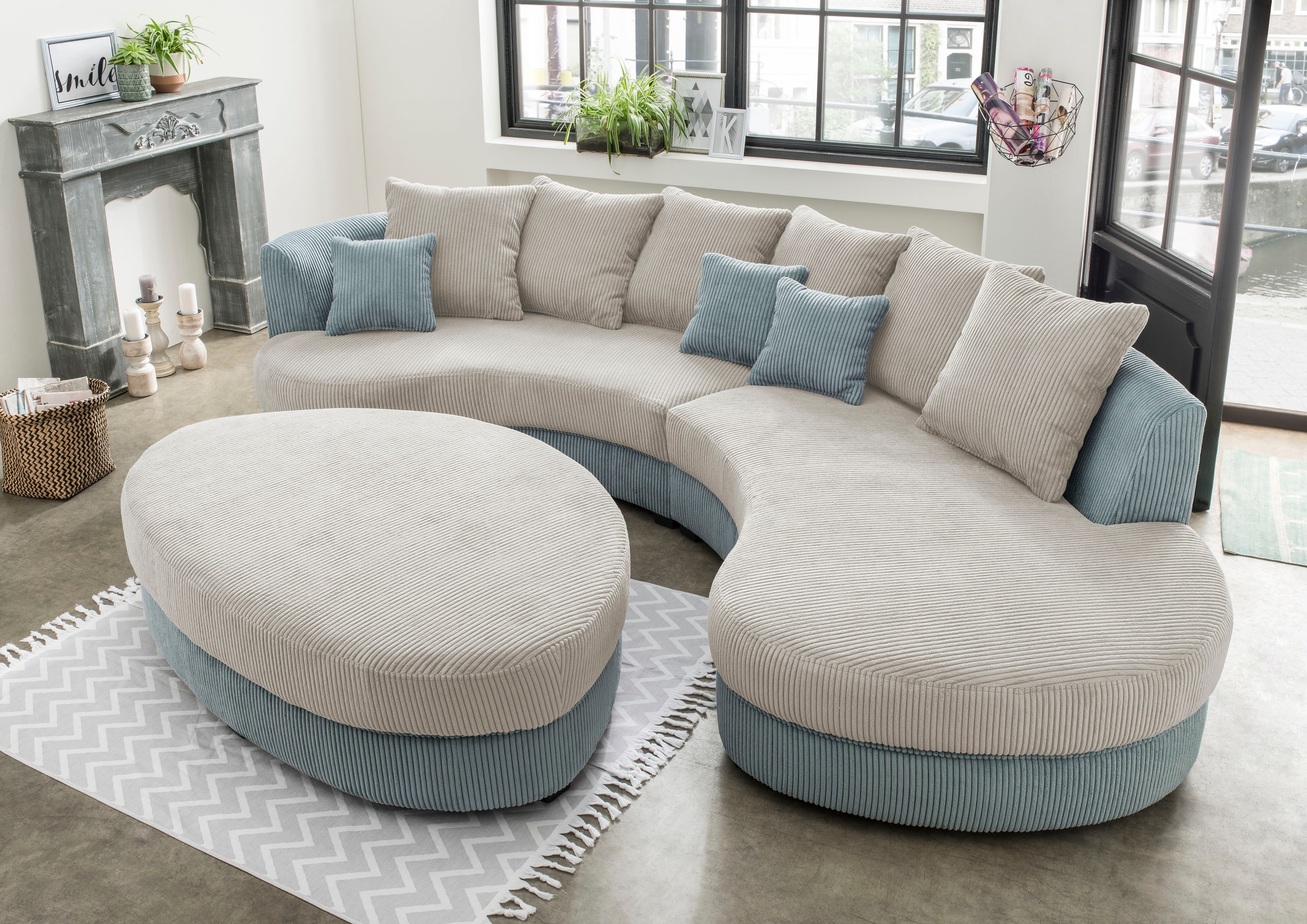 INOSIGN Ecksofa »Limoncello organische Formensprache, L-Form«, ergonomische günstig online kaufen