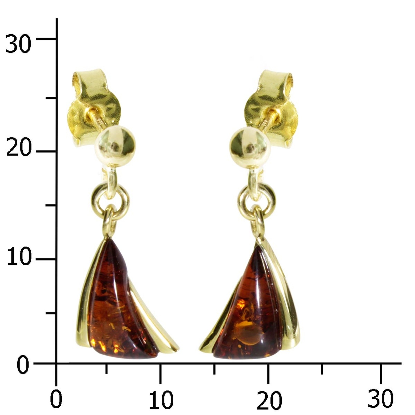 OSTSEE-SCHMUCK Paar Ohrhänger »Ostsee-Schmuck Ohrhänger Imke Ohrhänger Imke«, (2 tlg.)