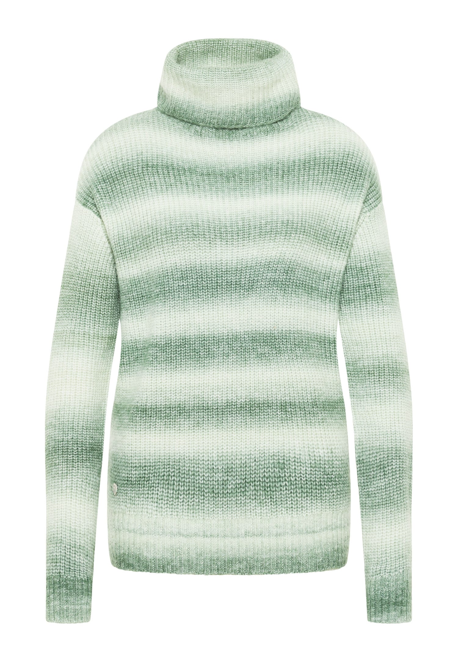 Ragwear Rollkragenpullover »SAFINA«, mit bunt gestreiftem Strickmuster