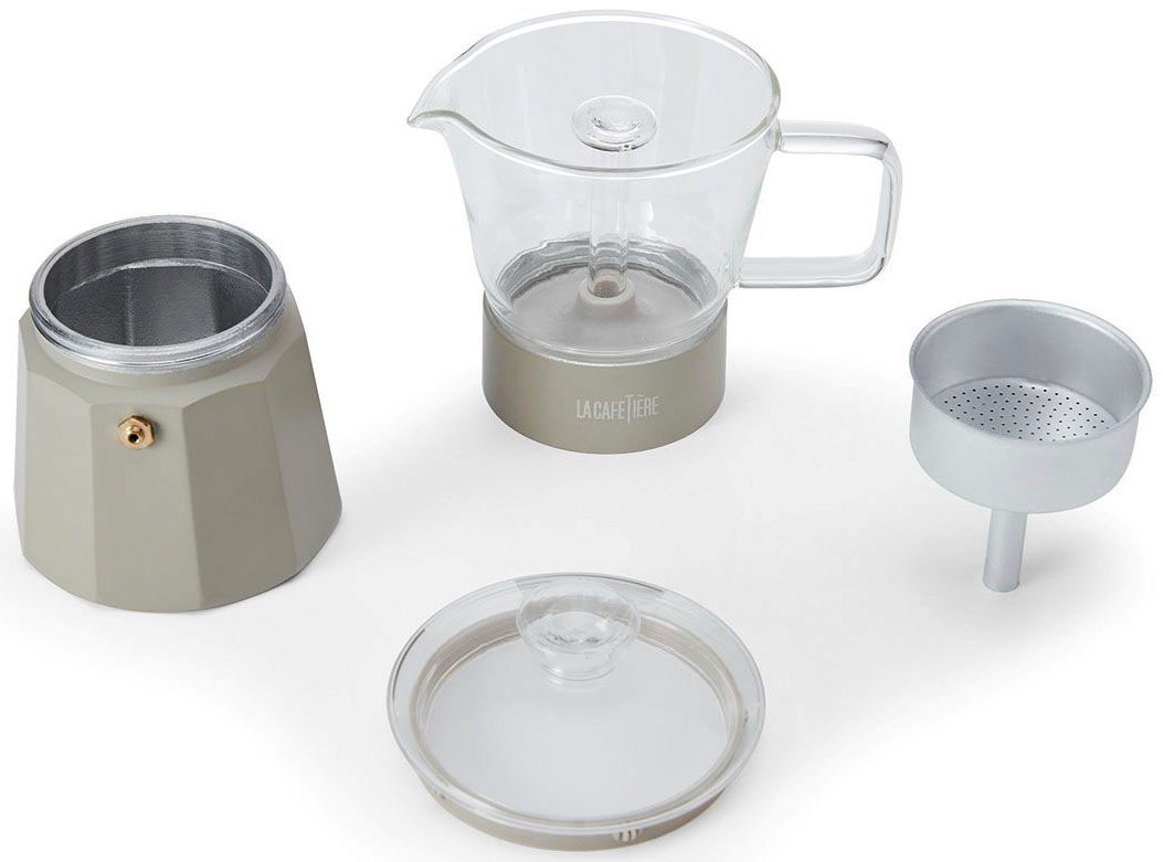 La Cafetière Espressokocher »La Cafetière«, 290 l Kaffeekanne, Aus hochwertigem, rostfreiem Edelstahl mit induktionsgeeignetem Boden