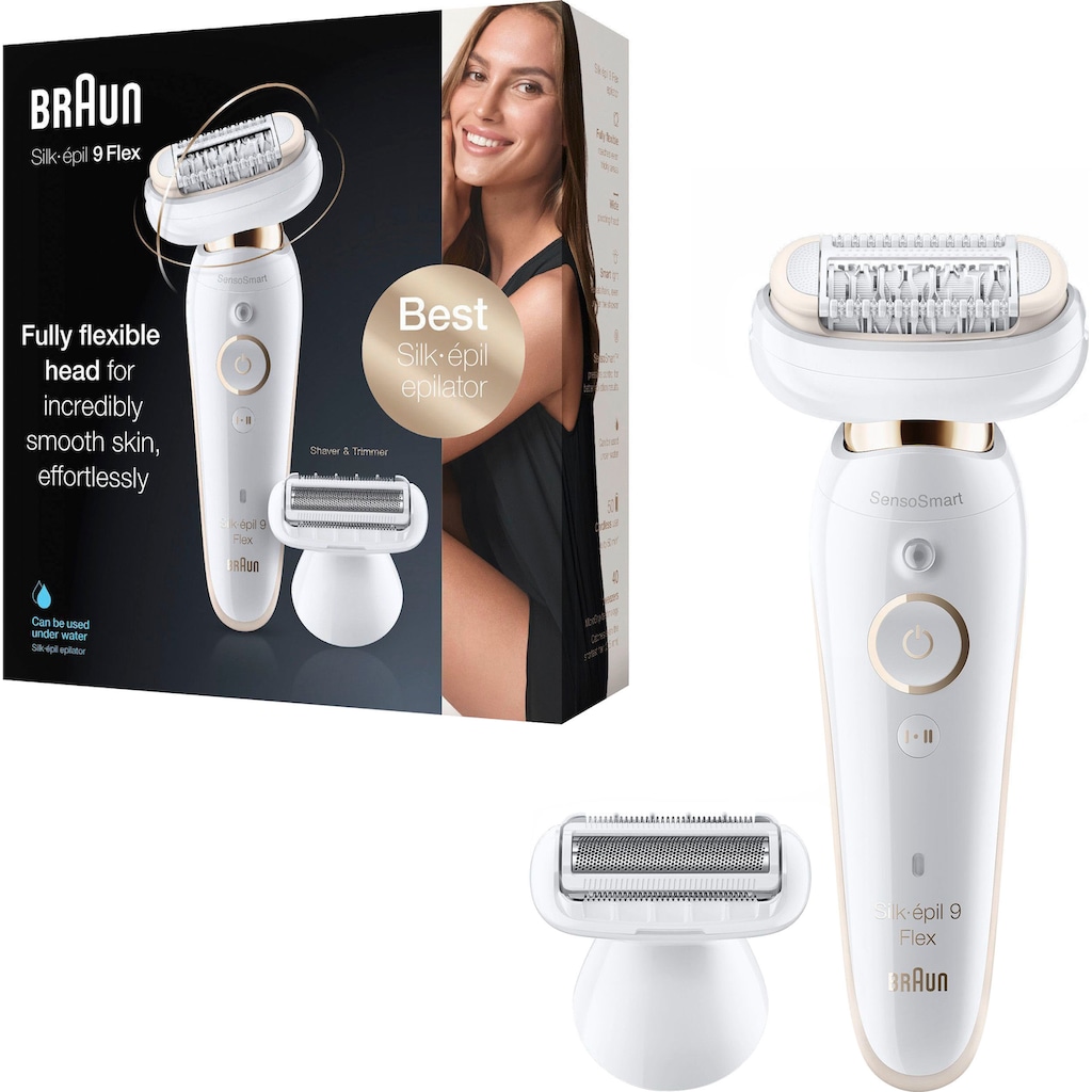 Braun Epilierer »Silk-épil 9 Flex 9-002«, 2 St. Aufsätze