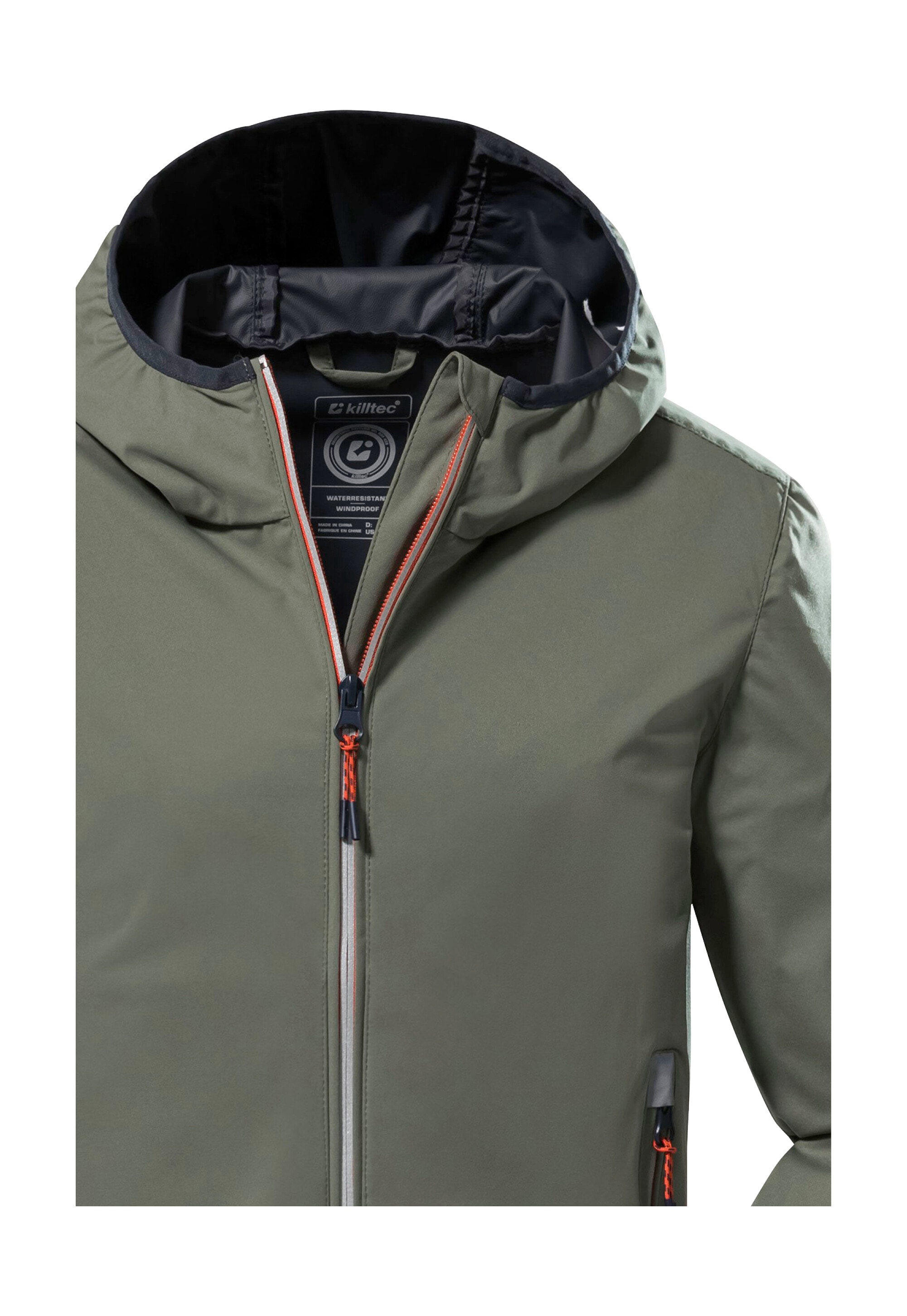 Killtec Funktionsjacke »KOS 167 BYS JCKT«, Ultraleichte, wasserabweisende Kids-Jacke, packbar, reflektierend
