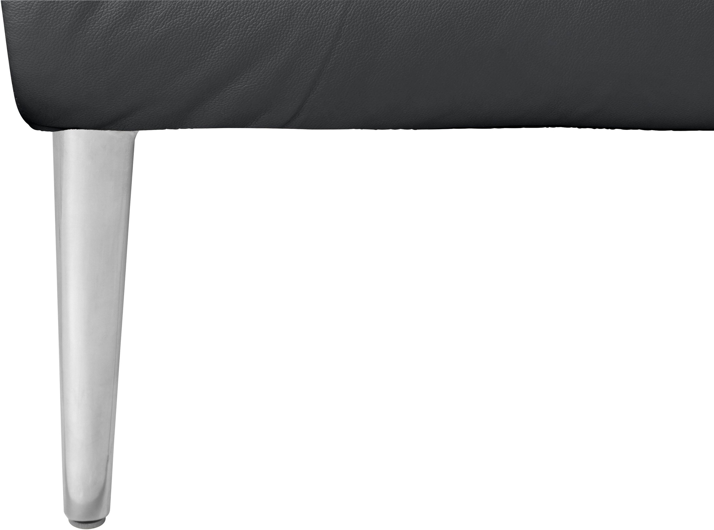 W.SCHILLIG Hocker »enjoy&MORE«, Füße Chrom glänzend, Breite 151 cm